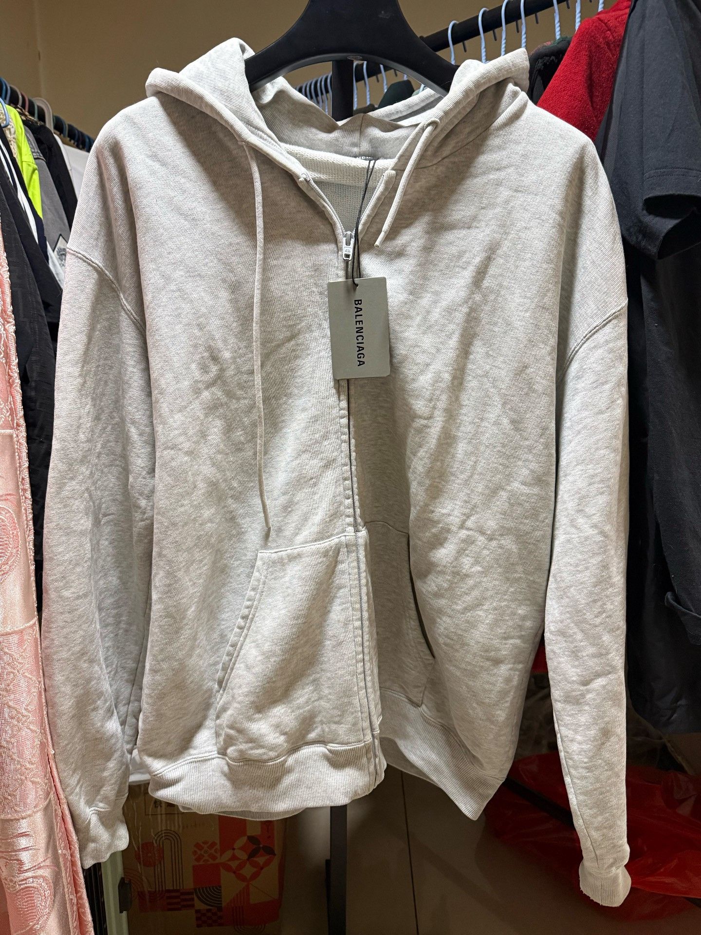 Balenciaga Balenciaga BB Interlock Back Logo Zip Hoodie Size S Size US S / EU 44-46 / 1 - 3 Thumbnail