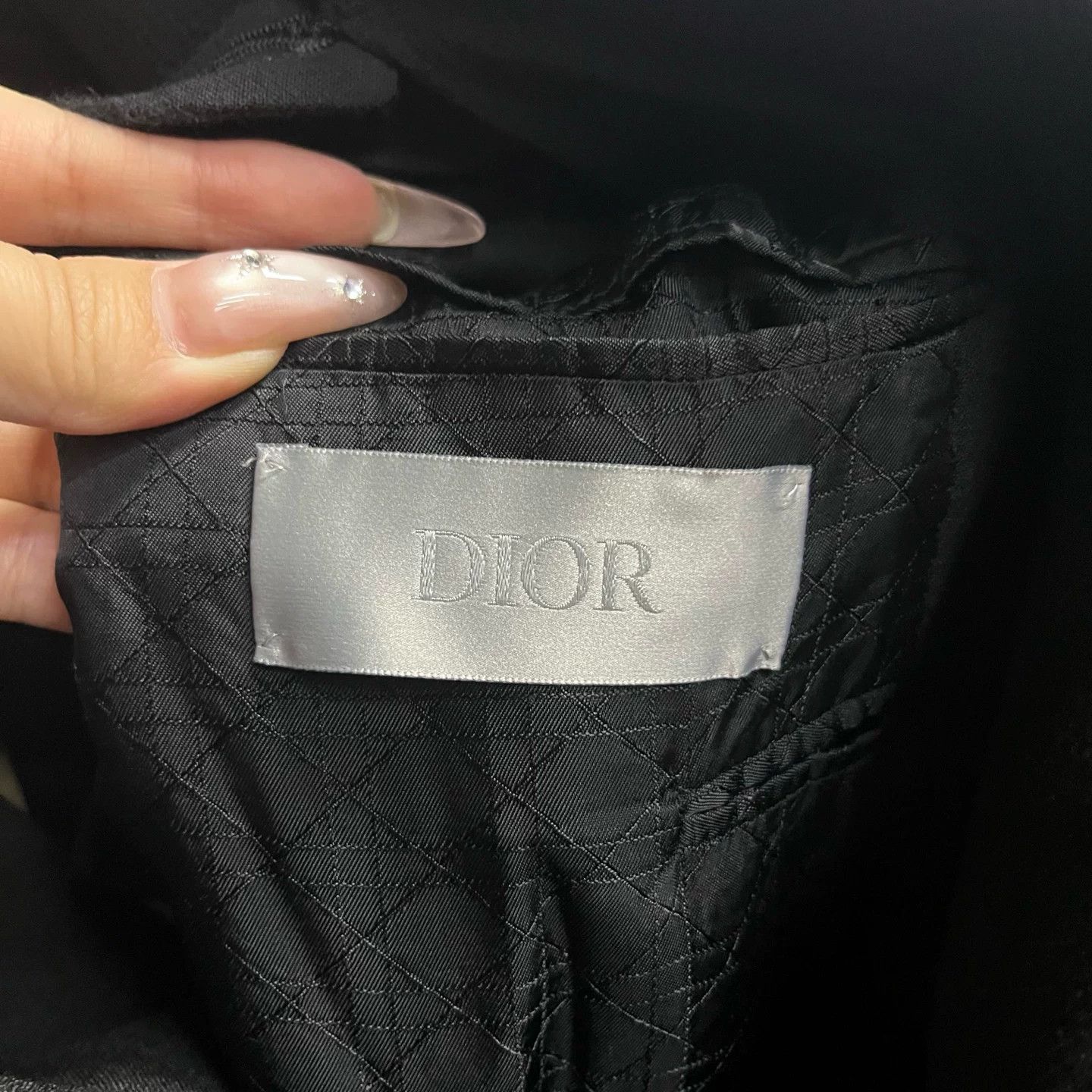 Dior Dior Wool Double Breasted Strap Blazer 34S Size 34S - 4 Thumbnail