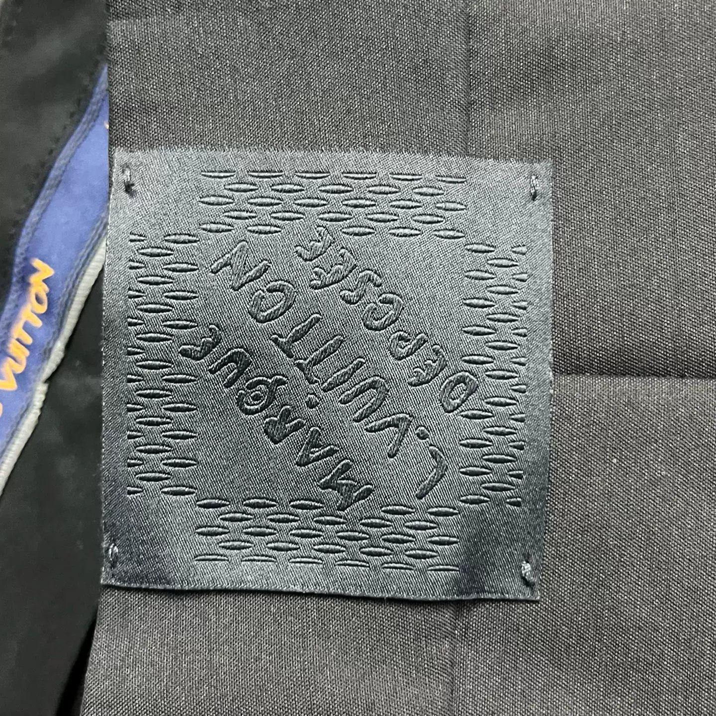 Louis Vuitton Louis Vuitton Black Straight Leg Metal Detail Trousers 48 Size US 32 / EU 48 - 7 Thumbnail