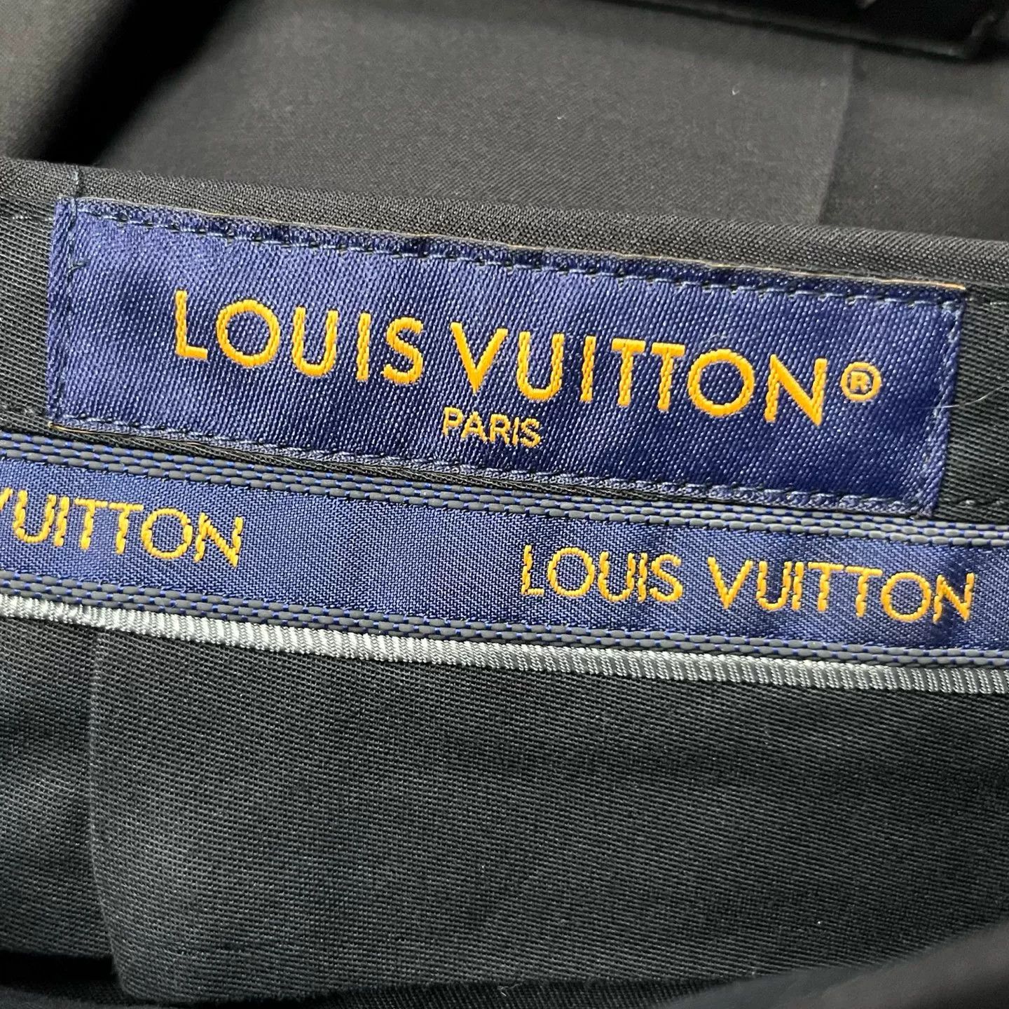 Louis Vuitton Louis Vuitton Black Straight Leg Metal Detail Trousers 48 Size US 32 / EU 48 - 5 Thumbnail