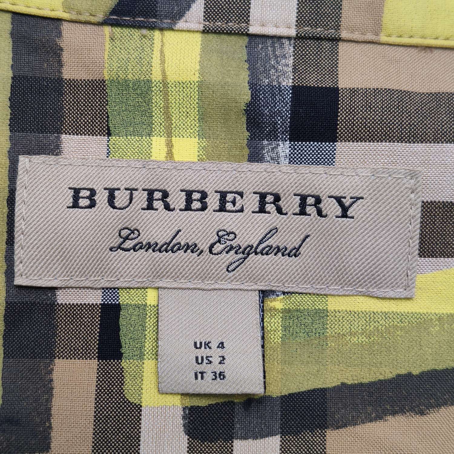 Burberry Burberry Women 2 Short Sleeve Shirts Size XS / US 0-2 / IT 36-38 - 4 Thumbnail