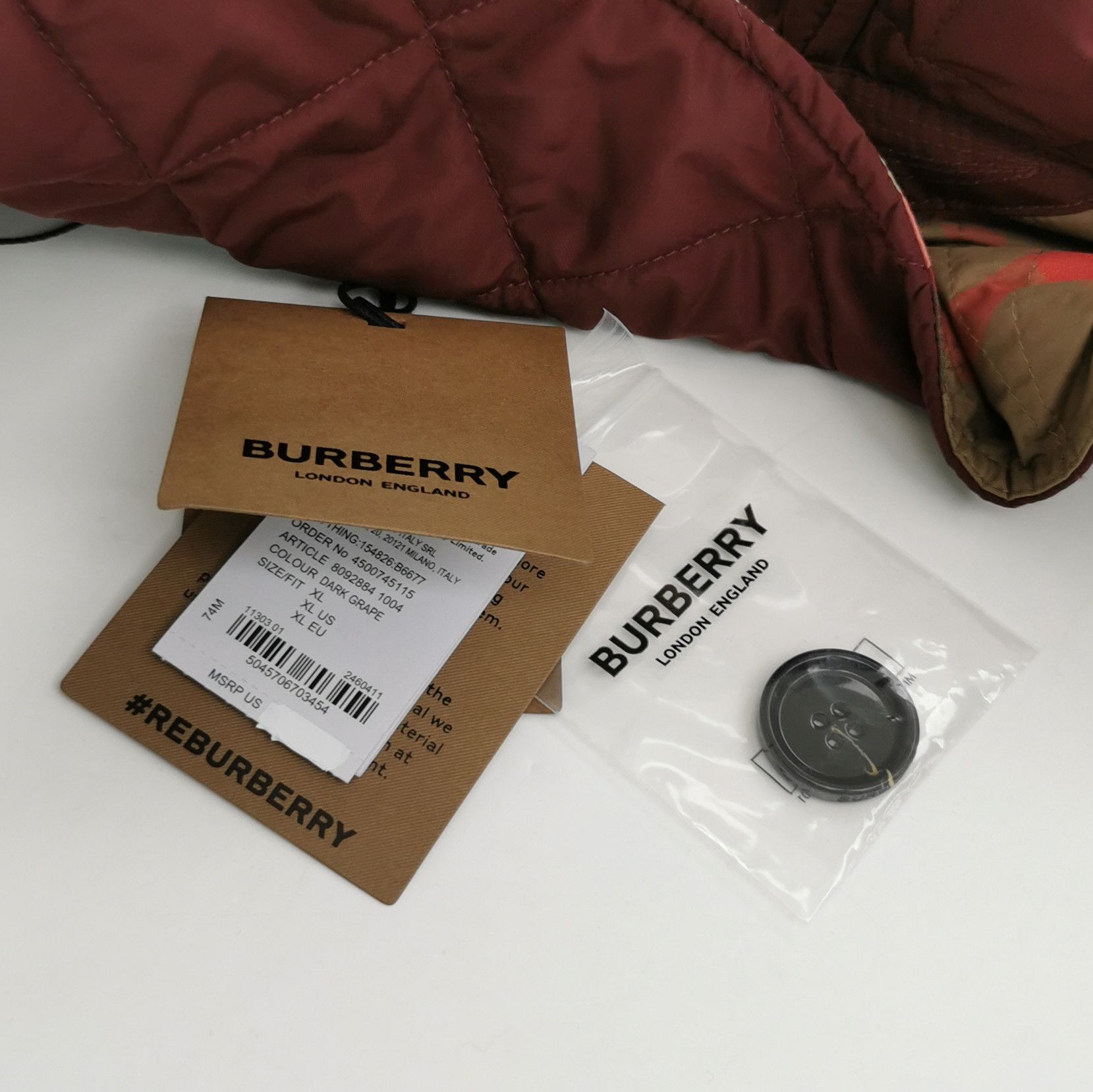 Burberry Burberry Women xl Down Jackets Size XL / US 12-14 / IT 48-50 - 4 Thumbnail