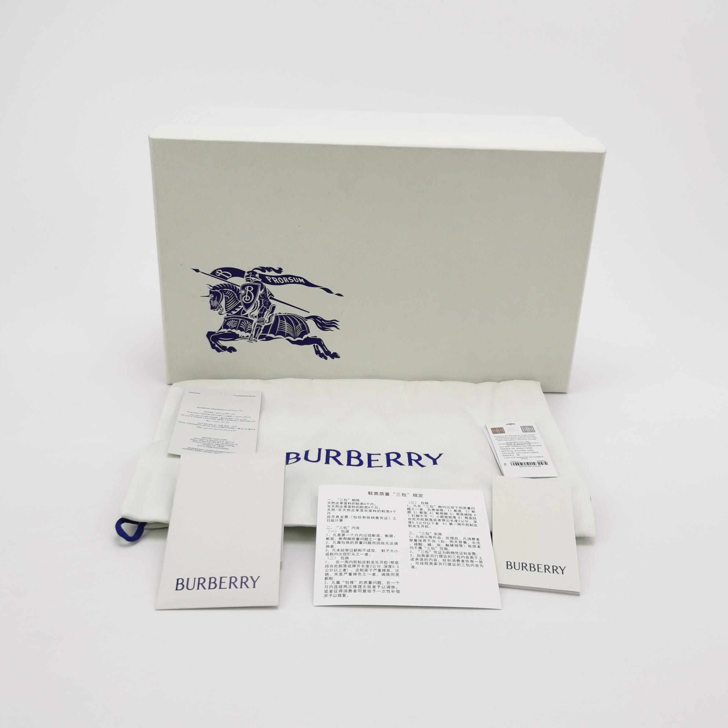 Burberry Burberry Women 6 Lowtop Sneakers Size US 6 / IT 36 - 6 Thumbnail