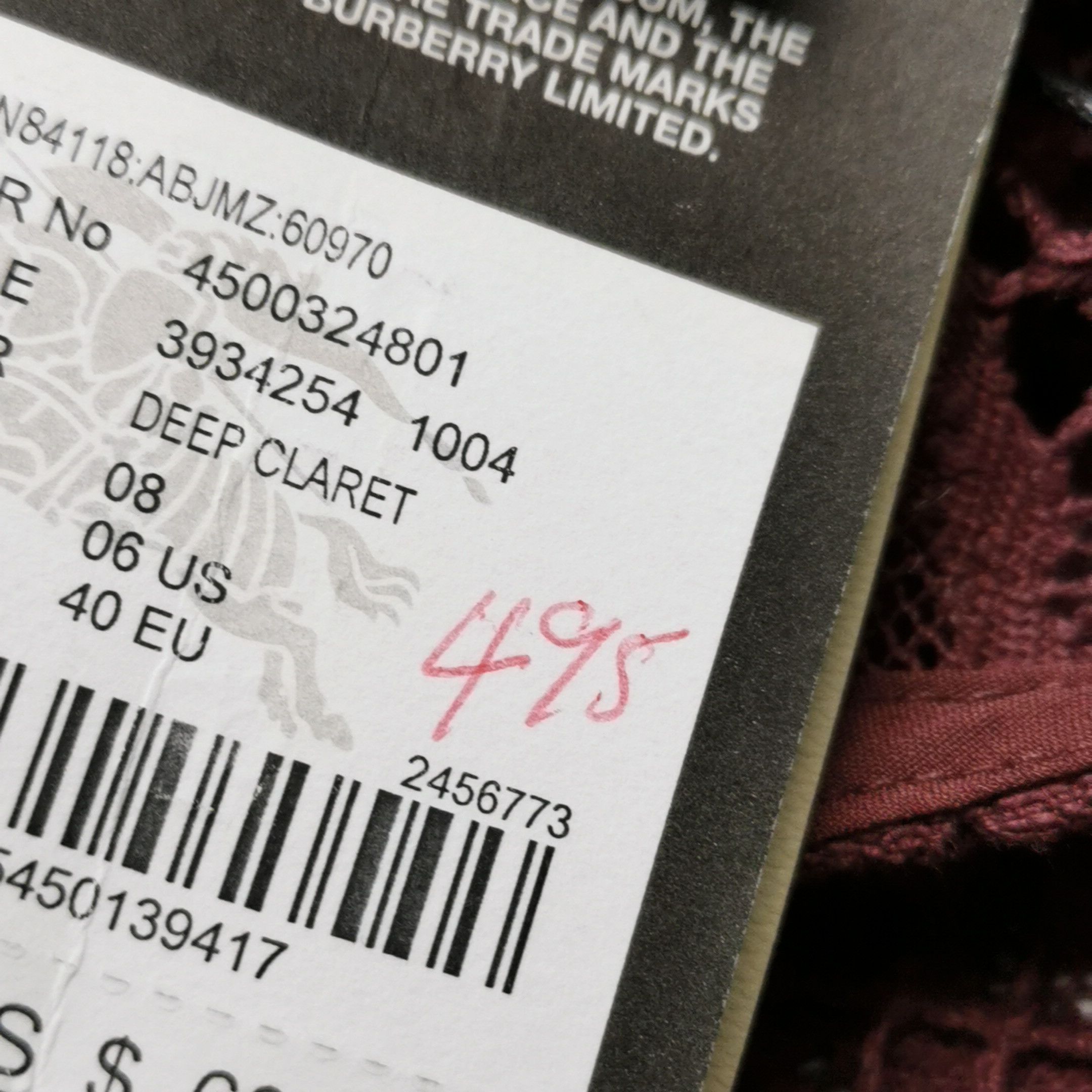 Burberry Burberry Women s Short Sleeve Shirts Size S / US 4 / IT 40 - 13 Thumbnail
