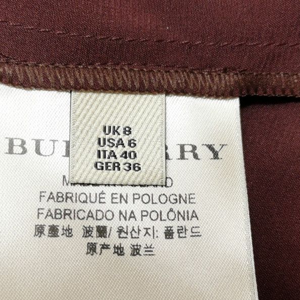 Burberry Burberry Women s Short Sleeve Shirts Size S / US 4 / IT 40 - 9 Thumbnail