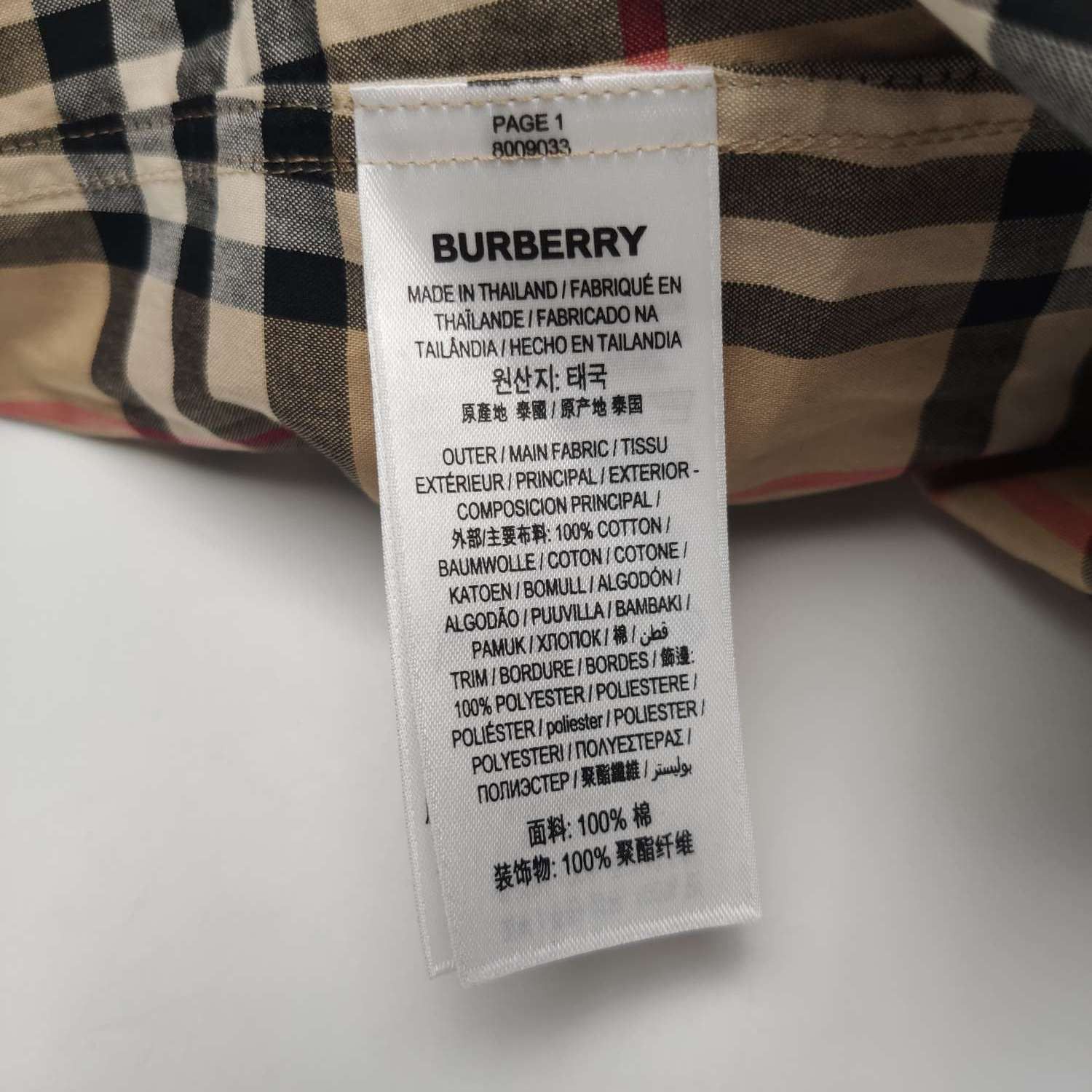 Burberry Burberry Women s Button Ups Size S / US 4 / IT 40 - 7 Thumbnail