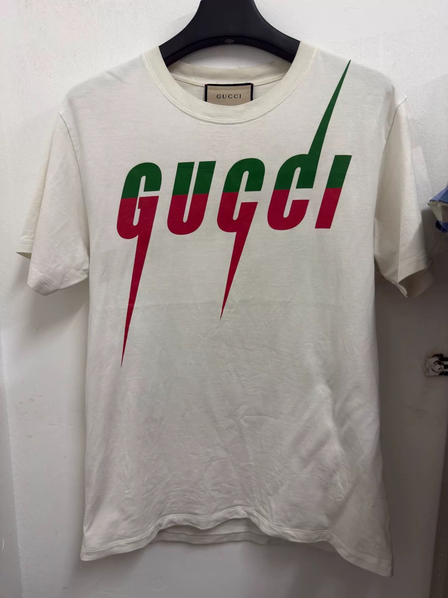 Gucci Gucci Blade Logo T-Shirt XS Size US XS / EU 42 / 0 - 2 Thumbnail