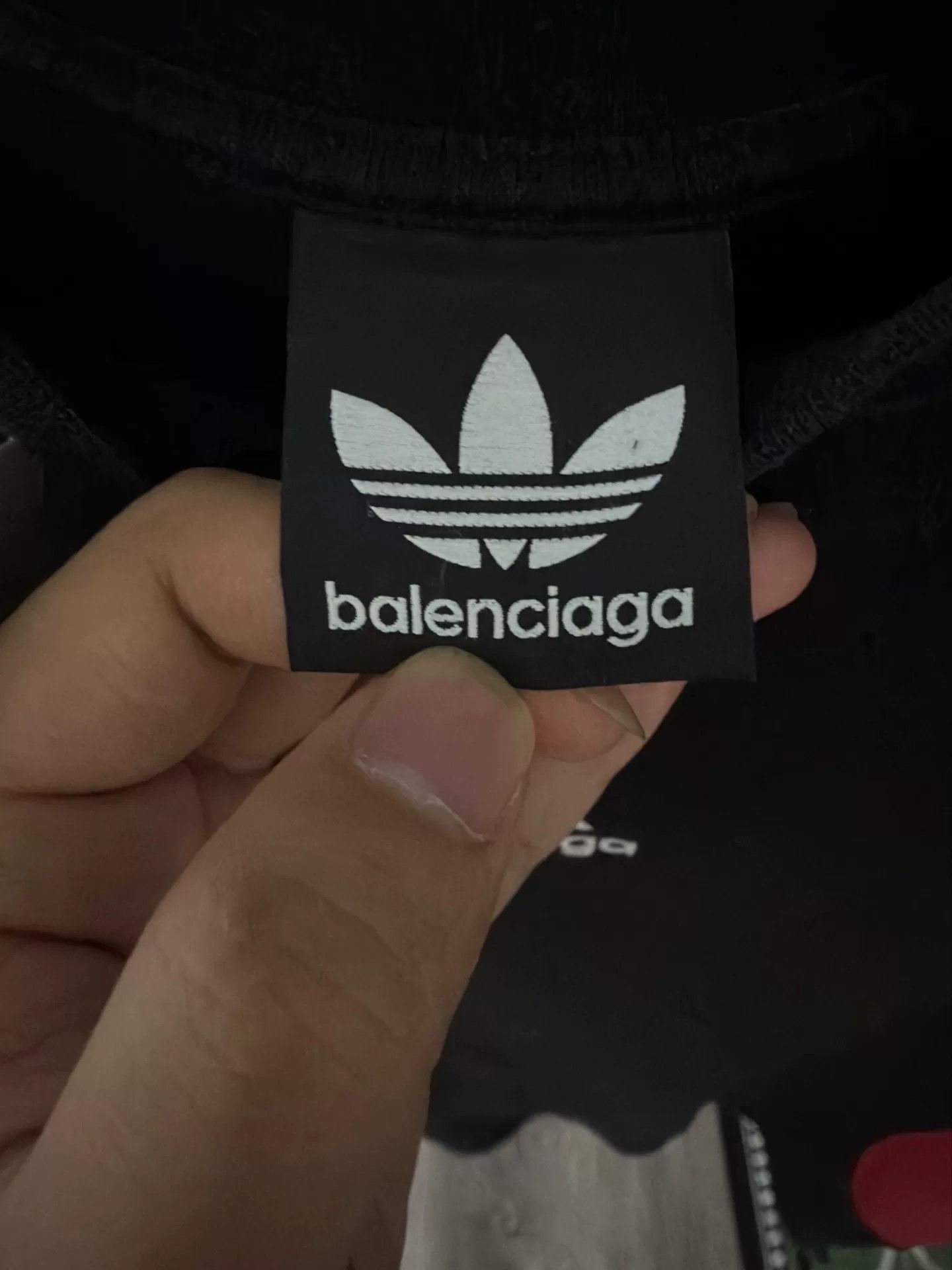 Balenciaga Balenciaga x Adidas Paneled T-Shirt XXS Size US XXS / EU 40 - 4 Thumbnail
