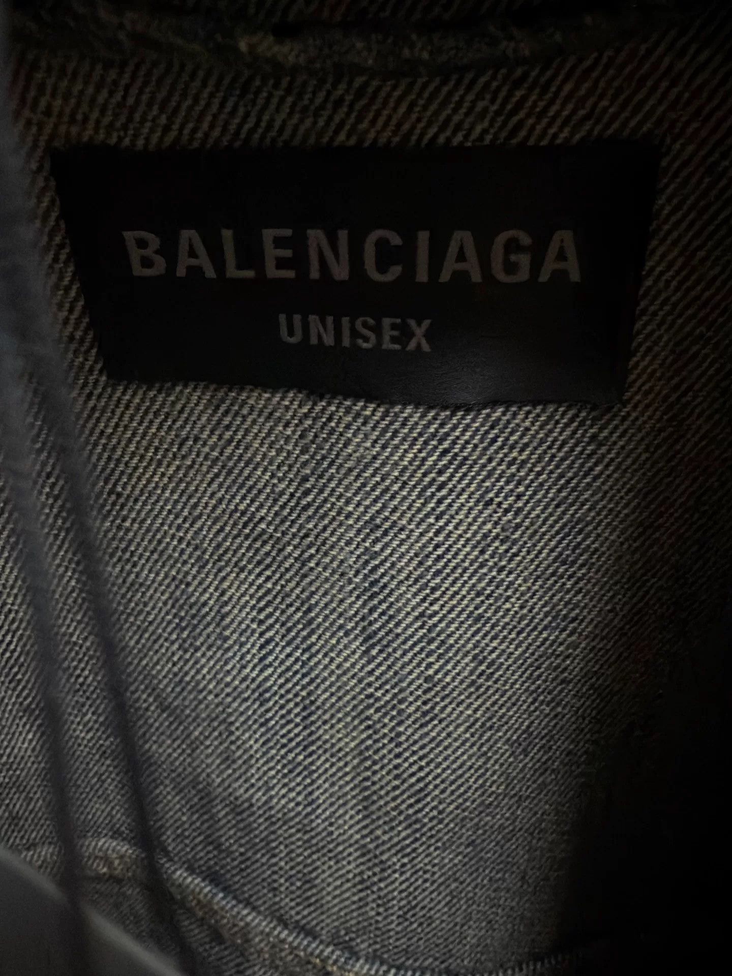 Balenciaga Balenciaga Graffiti Rhinestone Denim Jacket Size 1 Size US S / EU 44-46 / 1 - 4 Thumbnail