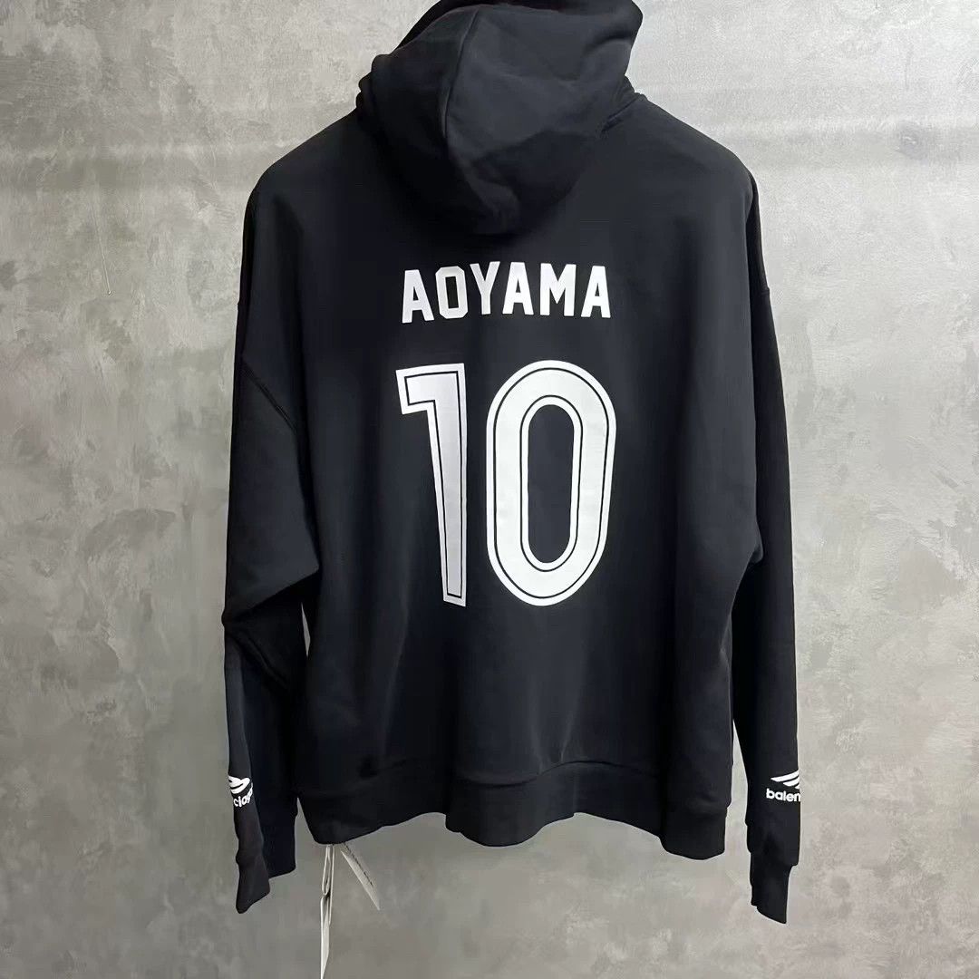 Balenciaga Balenciaga Aoyama Graphic Zip Up Hoodie XS Size US XS / EU 42 / 0 - 5 Thumbnail