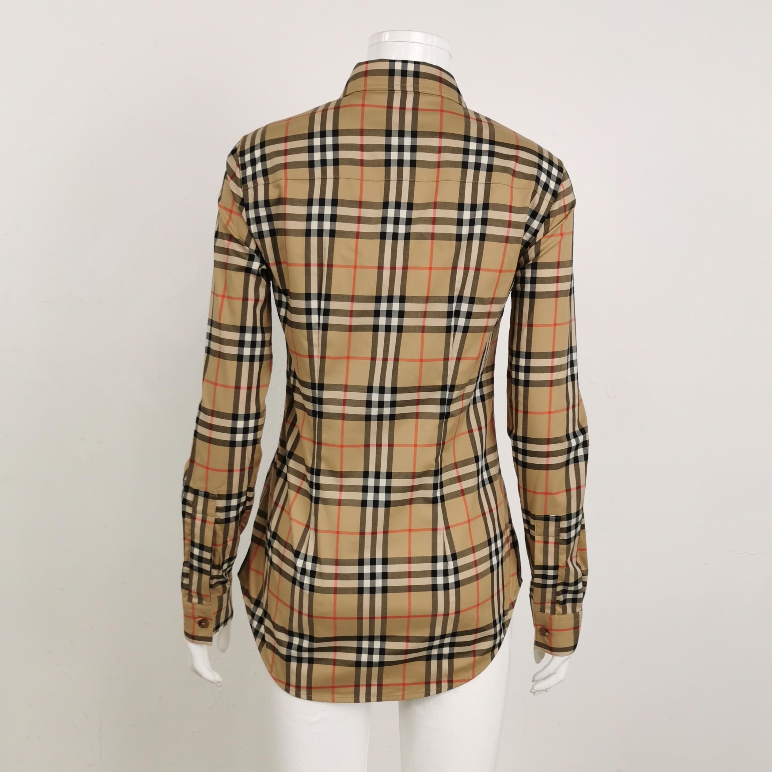 Burberry Burberry Women s Button Ups Size S / US 4 / IT 40 - 2 Thumbnail