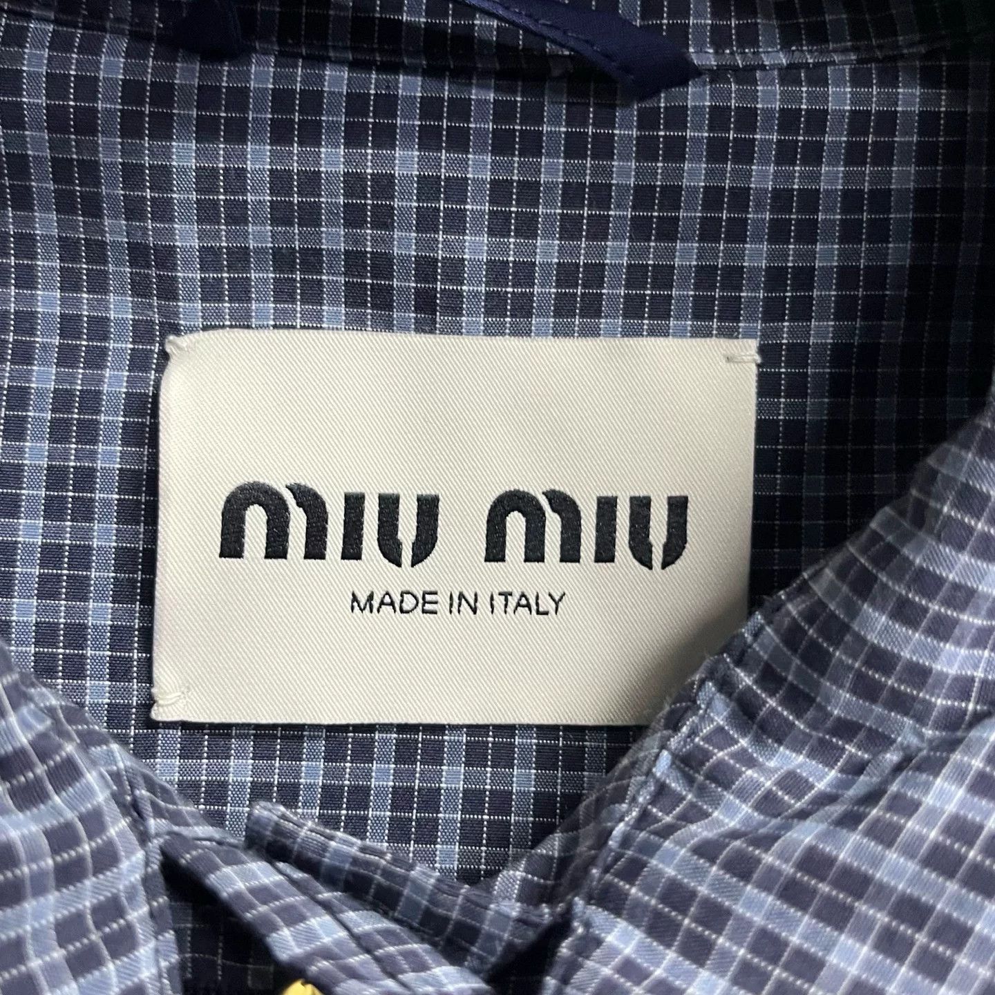 Miu Miu Miu Miu Check Blouson Jacket Size 42 Size M / US 6-8 / IT 42-44 - 4 Thumbnail