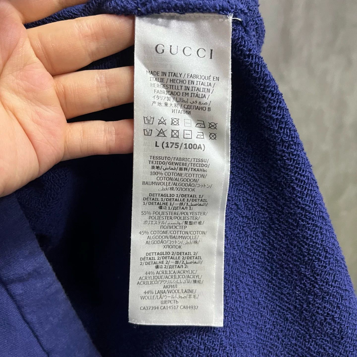 Gucci Gucci Web Stripe Logo Half-Zip Hoodie Size L Size US L / EU 52-54 / 3 - 5 Thumbnail