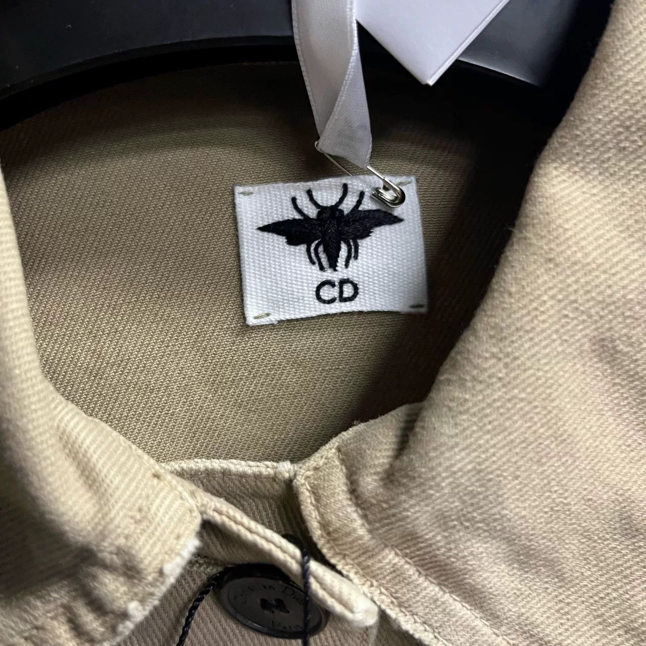 Dior Dior Bee Embroidered Utility Jacket Size 34 Size XS / US 0-2 / IT 36-38 - 4 Thumbnail
