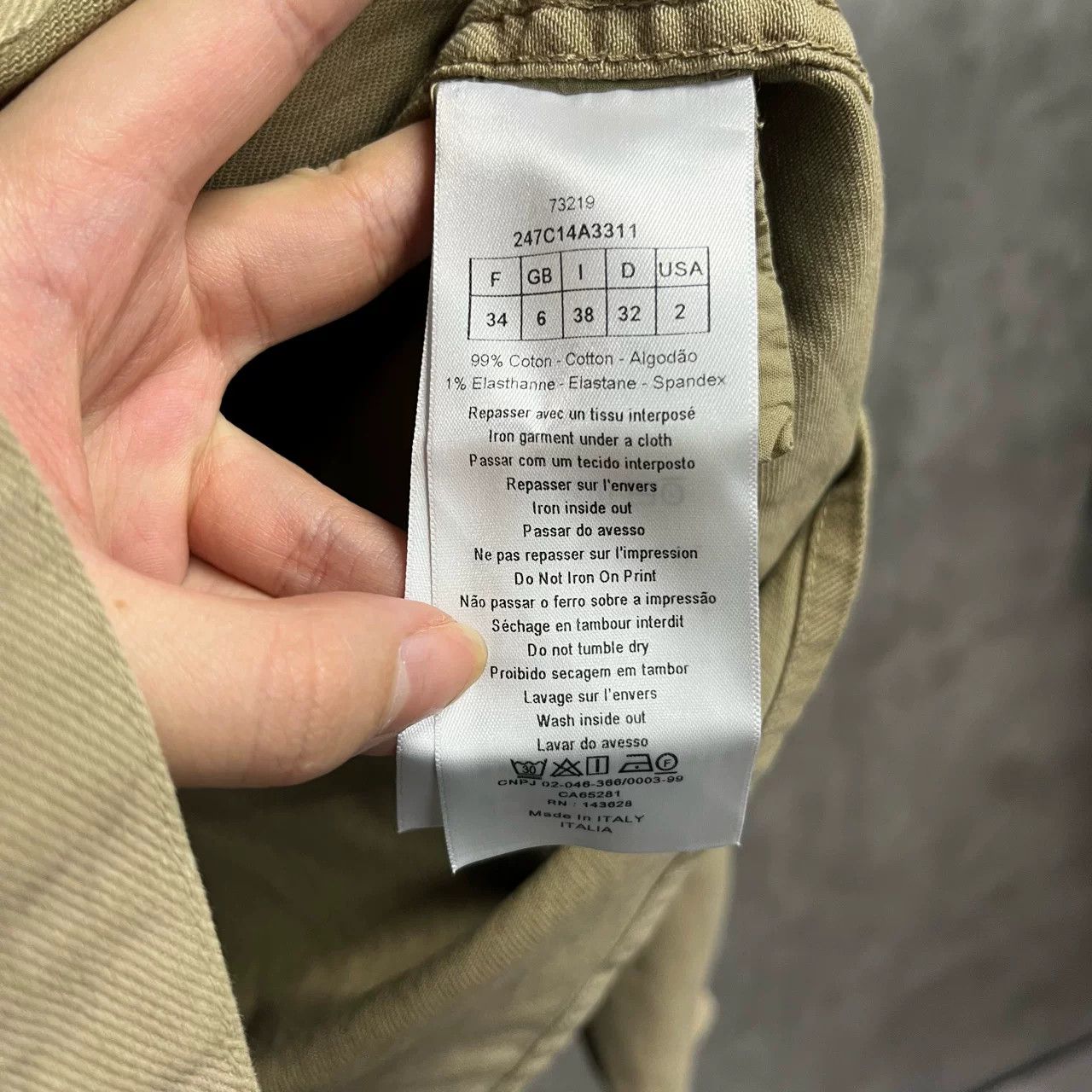 Dior Dior Bee Embroidered Utility Jacket Size 34 Size XS / US 0-2 / IT 36-38 - 5 Thumbnail