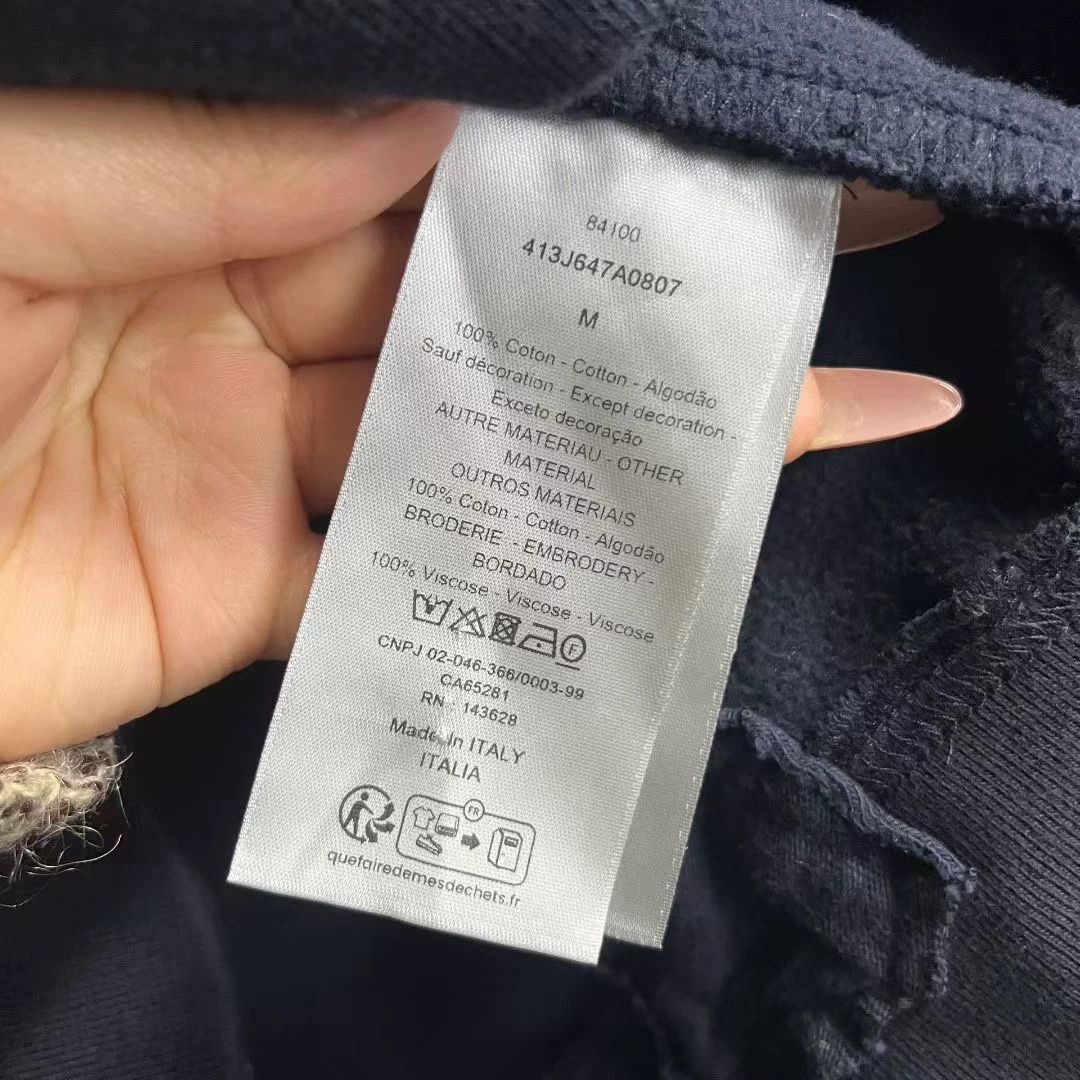 Dior Dior Cartoon Logo Zip Hoodie Size M Size US M / EU 48-50 / 2 - 4 Thumbnail