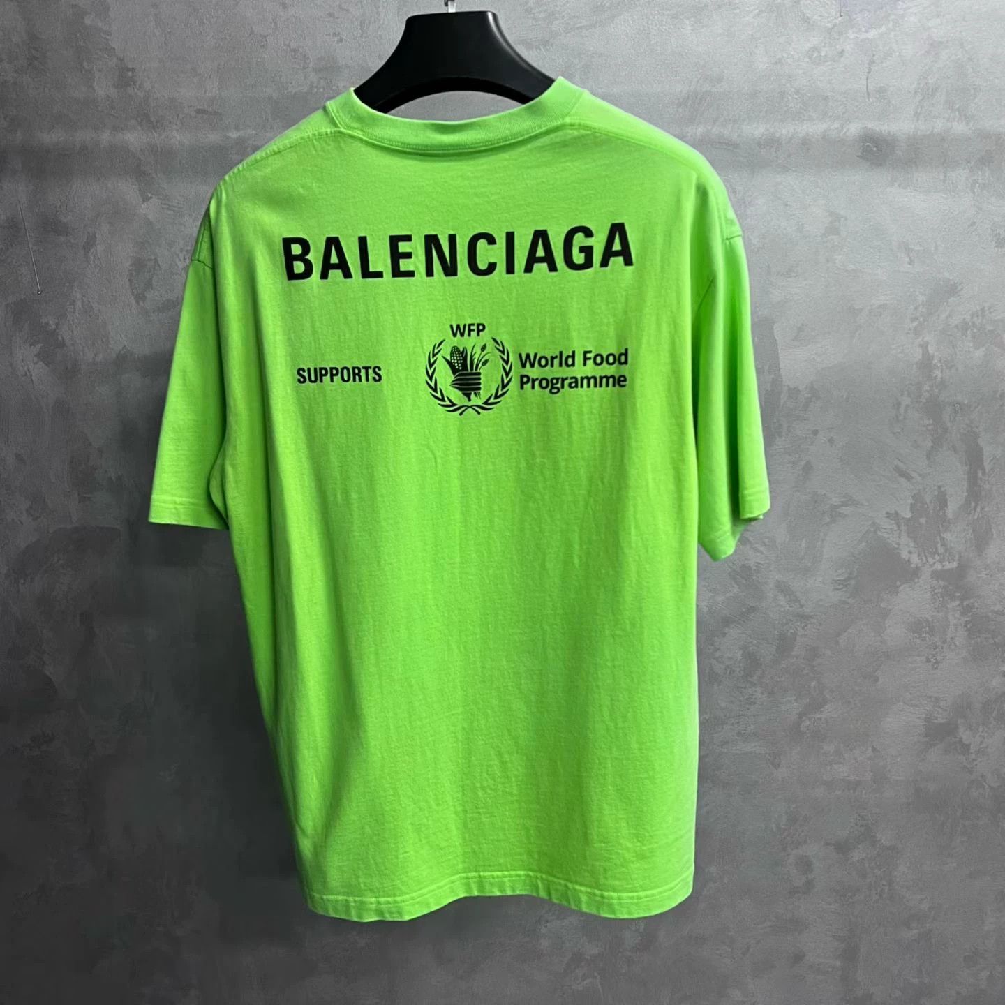 Balenciaga Balenciaga WFP Neon Logo T-Shirt S Size US S / EU 44-46 / 1 - 6 Thumbnail