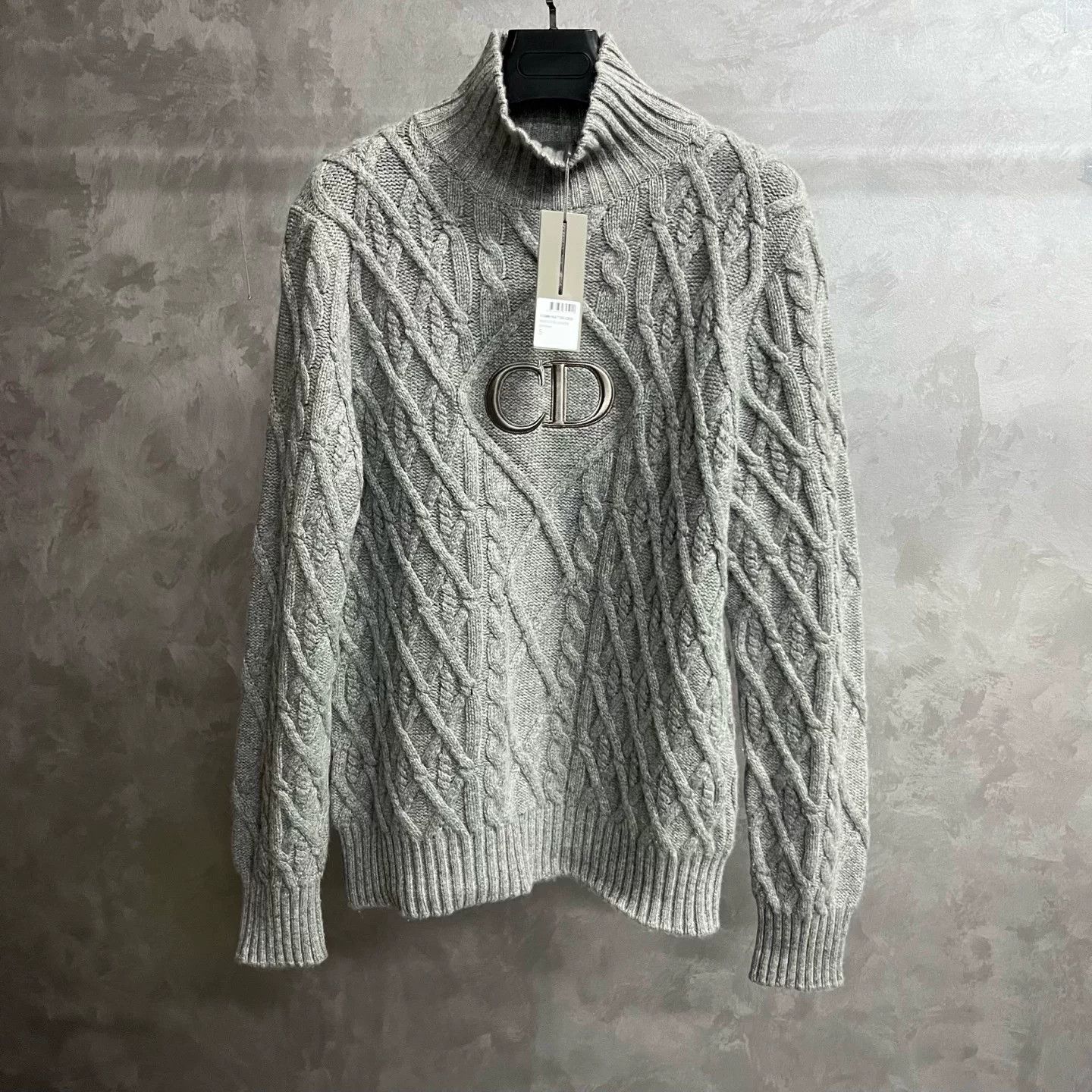 Dior Dior Cable Knit Cashmere Turtleneck Sweater Size S Size US S / EU 44-46 / 1 - 2 Thumbnail
