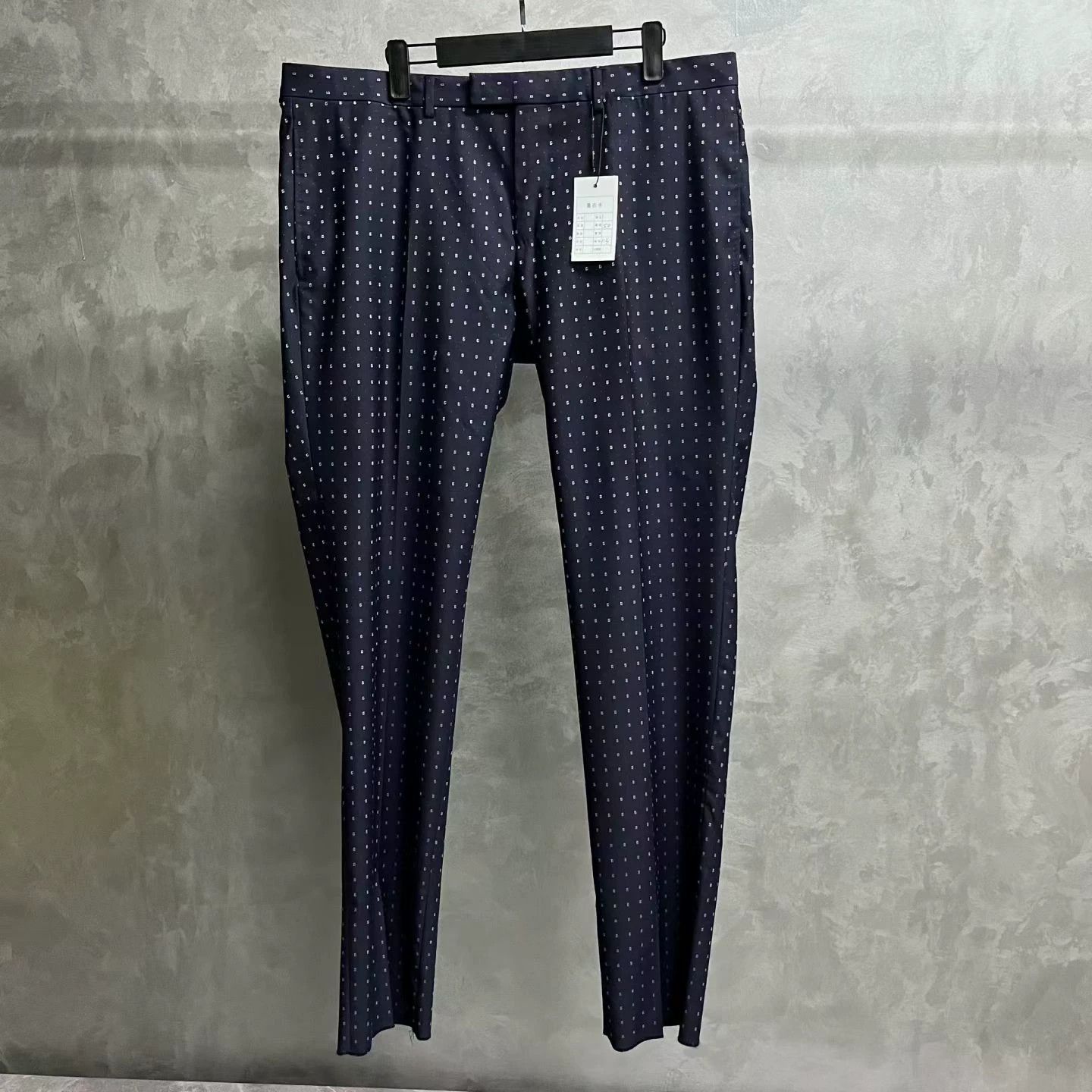 Gucci Gucci Micro Dot Tailored Wool Formal Trousers 46R Size 46R - 2 Thumbnail