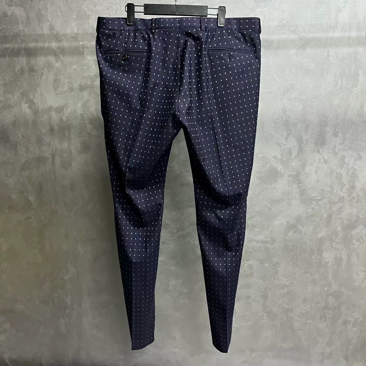 Gucci Gucci Micro Dot Tailored Wool Formal Trousers 46R Size 46R - 5 Thumbnail