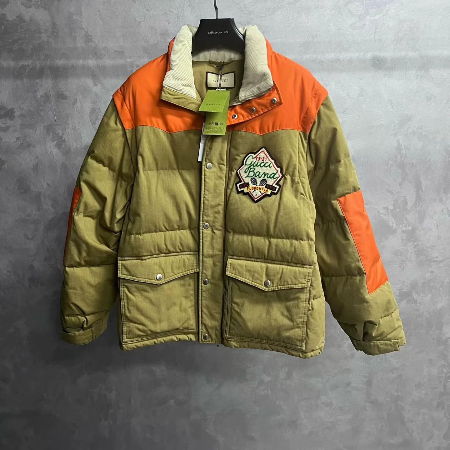 Gucci Gucci Band Logo Colorblock Puffer Jacket Size 46 Size US S / EU 44-46 / 1 - 2 Thumbnail