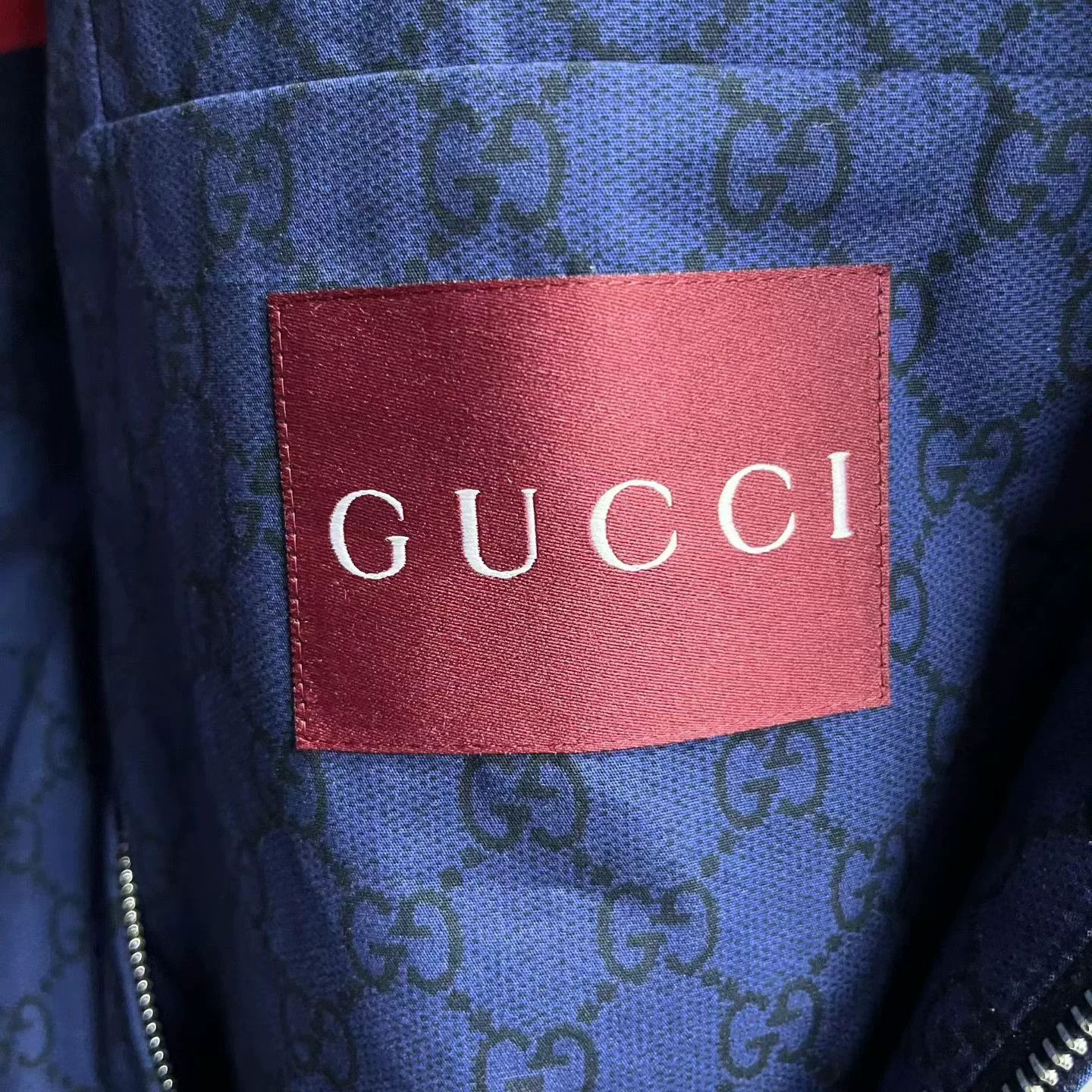 Gucci Gucci GG Monogram Web Blouson Jacket Size 52 Size US L / EU 52-54 / 3 - 3 Thumbnail