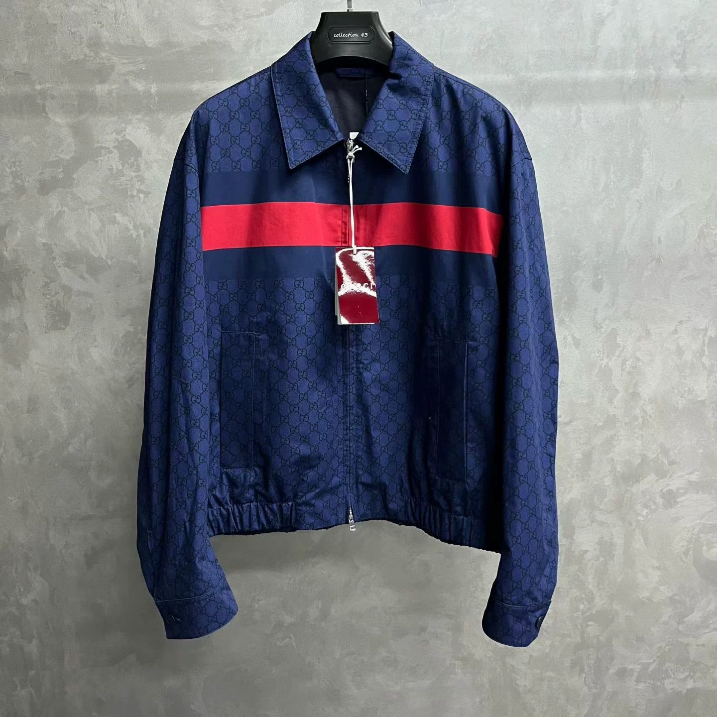 Gucci Gucci GG Monogram Web Blouson Jacket Size 52 Size US L / EU 52-54 / 3 - 2 Thumbnail