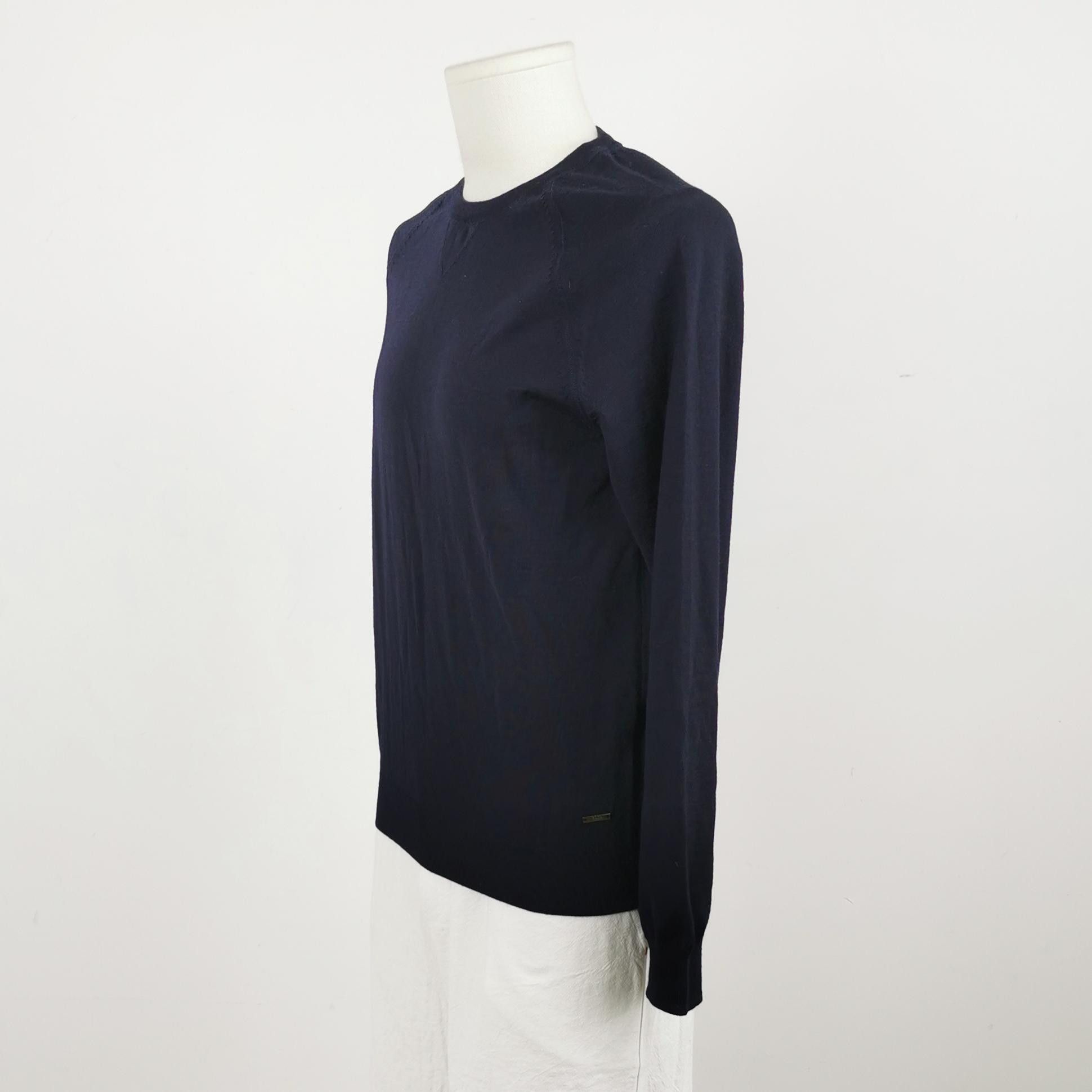 Hugo Boss Hugo Boss Virgin Wool Crewneck Sweater S Size US S / EU 44-46 / 1 - 2 Thumbnail