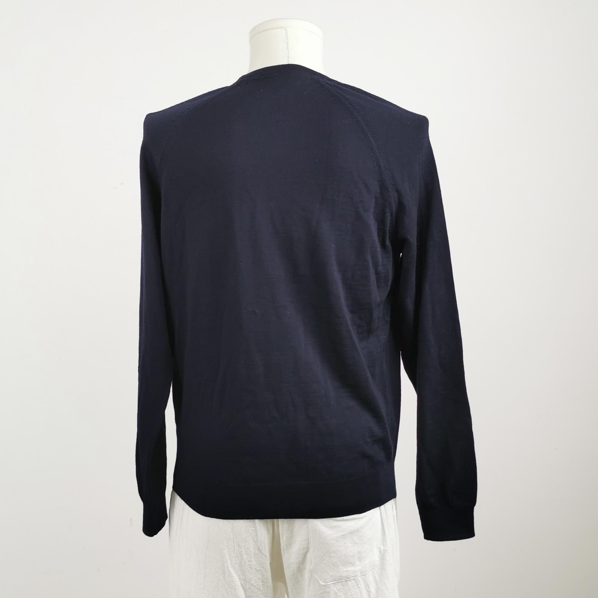 Hugo Boss Hugo Boss Virgin Wool Crewneck Sweater S Size US S / EU 44-46 / 1 - 3 Thumbnail