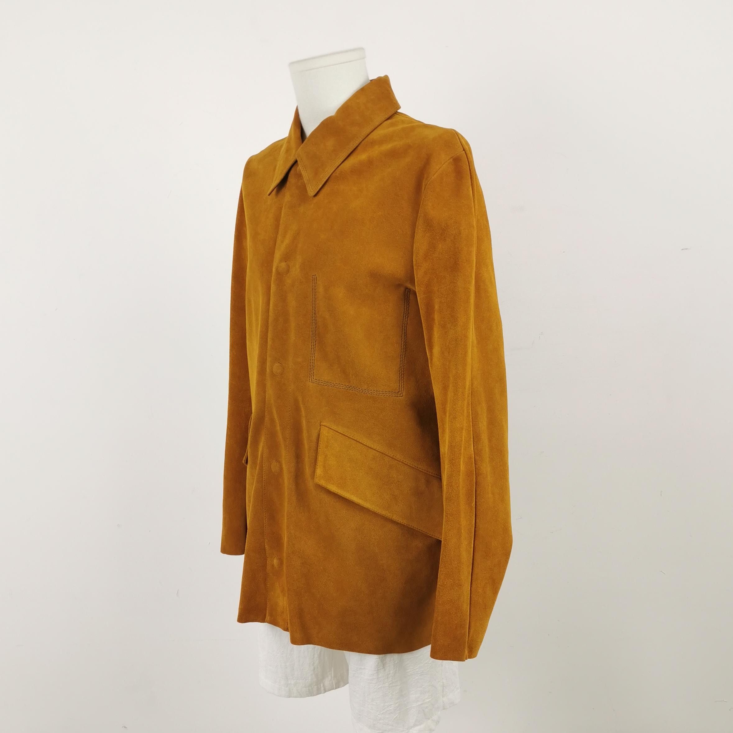 Acne Studios Acne Studios Lhamar Suede Leather Jacket EU 48 Size US M / EU 48-50 / 2 - 2 Thumbnail