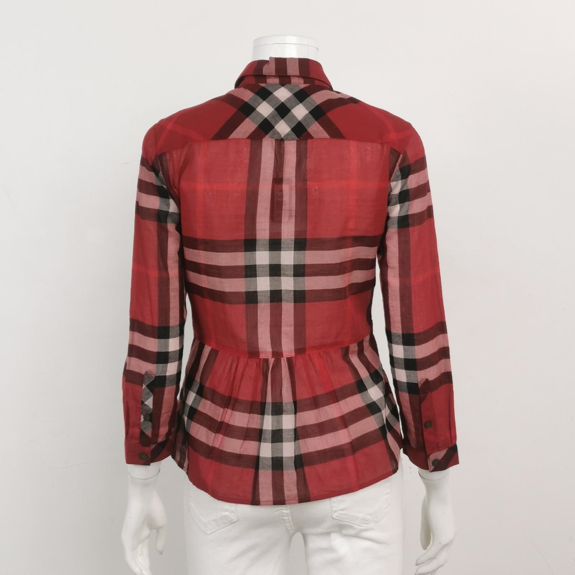 Burberry Burberry Women m Short Sleeve Shirts Size M / US 6-8 / IT 42-44 - 2 Thumbnail
