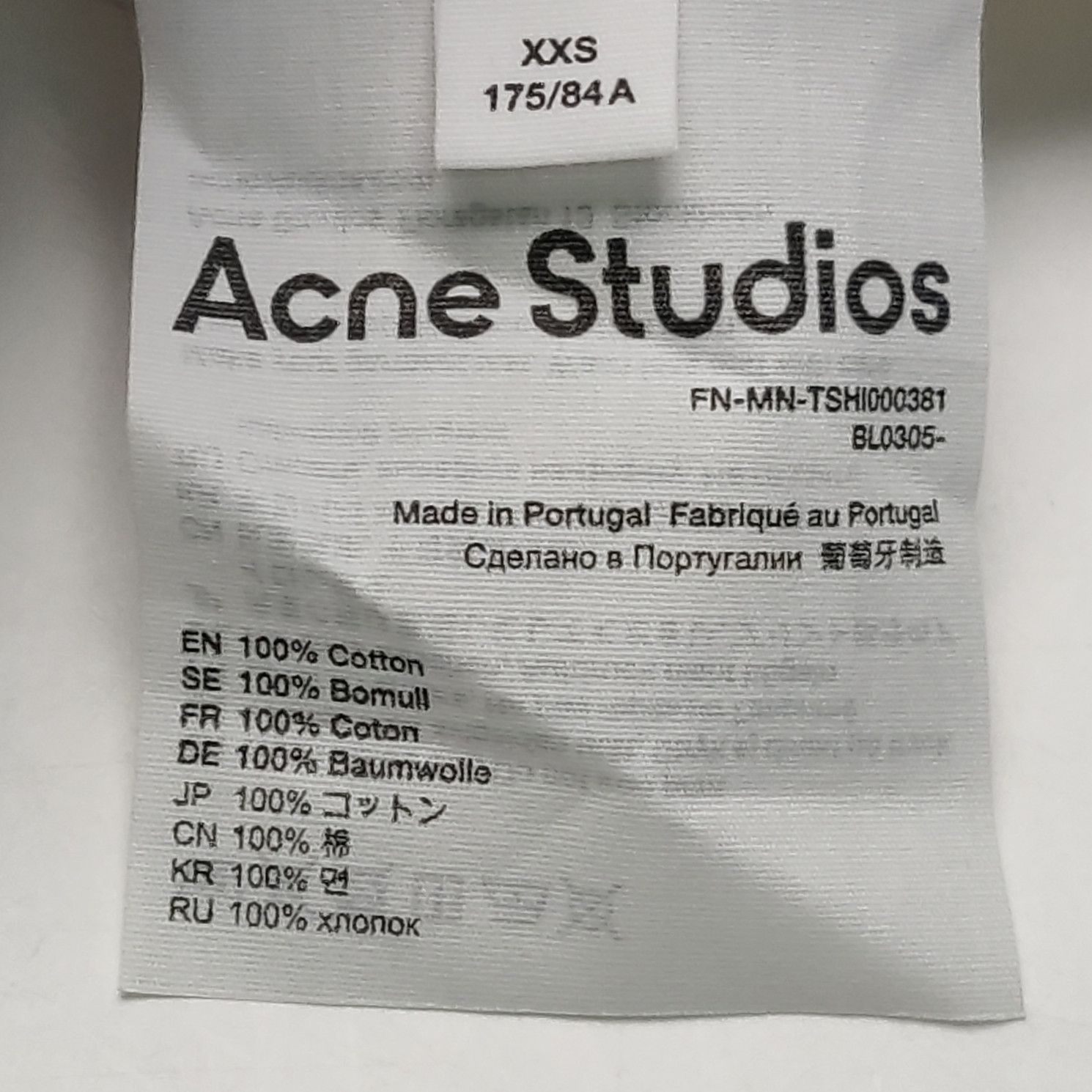 Acne Studios Acne Studios Logo Graphic Tank Top US XXS Size US XXS / EU 40 - 7 Thumbnail