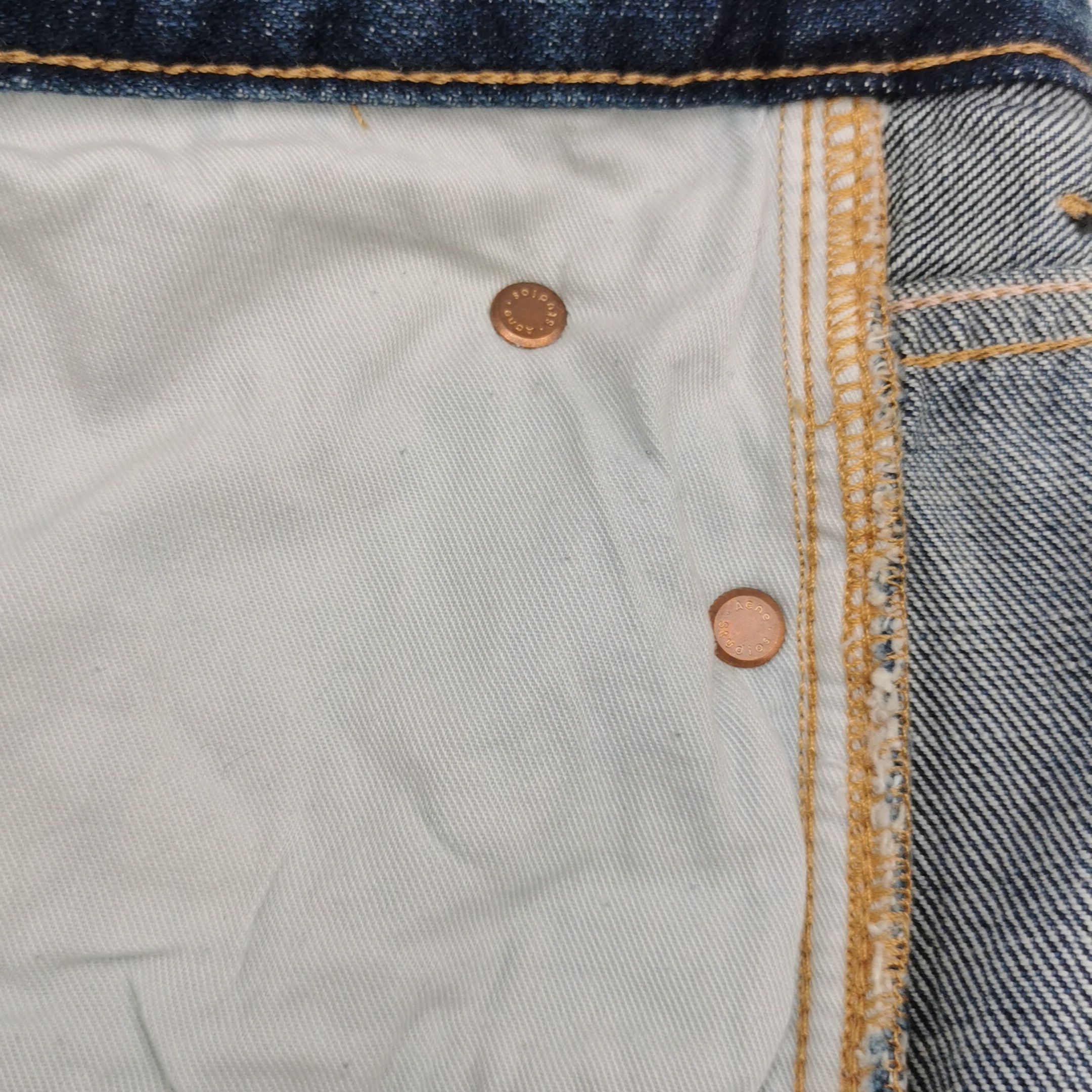 Acne Studios Acne Studios Ramone Vintage Trash Denim Jeans 32 Size US 32 / EU 48 - 8 Thumbnail
