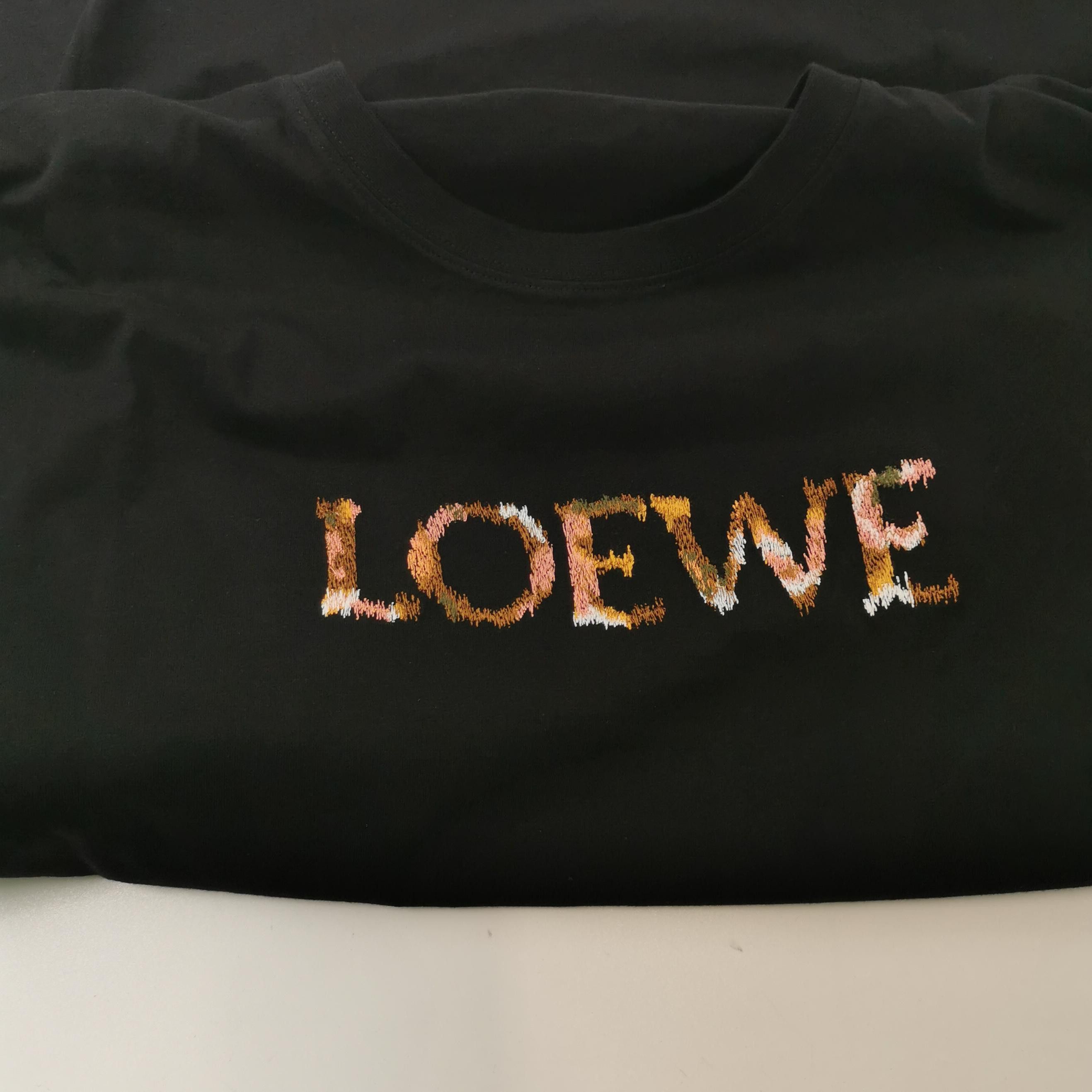 Loewe Loewe Multicolor Logo T-Shirt XXL Size US XXL / EU 58 / 5 - 3 Thumbnail