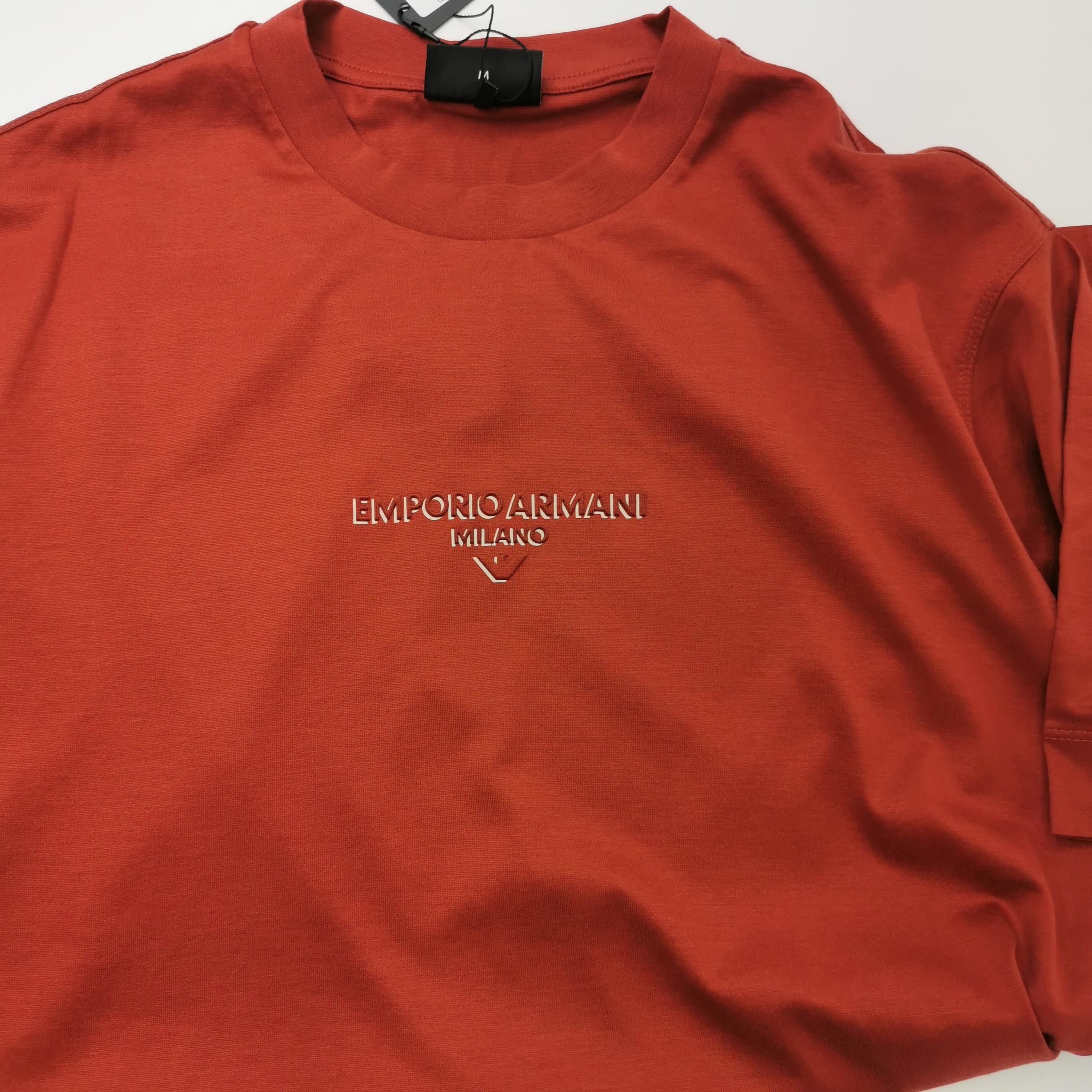 Emporio Armani Emporio Armani Milano Logo T-Shirt Size M Size US M / EU 48-50 / 2 - 3 Thumbnail
