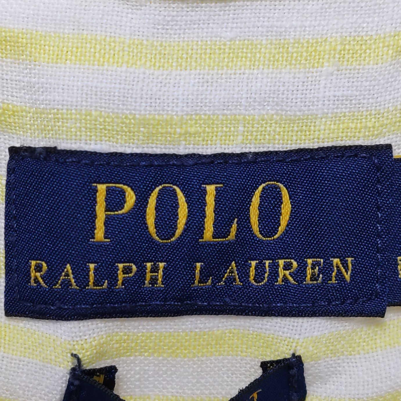 Polo Ralph Lauren Polo Ralph Lauren Striped Linen Shirt US XS Size US XS / EU 42 / 0 - 5 Thumbnail