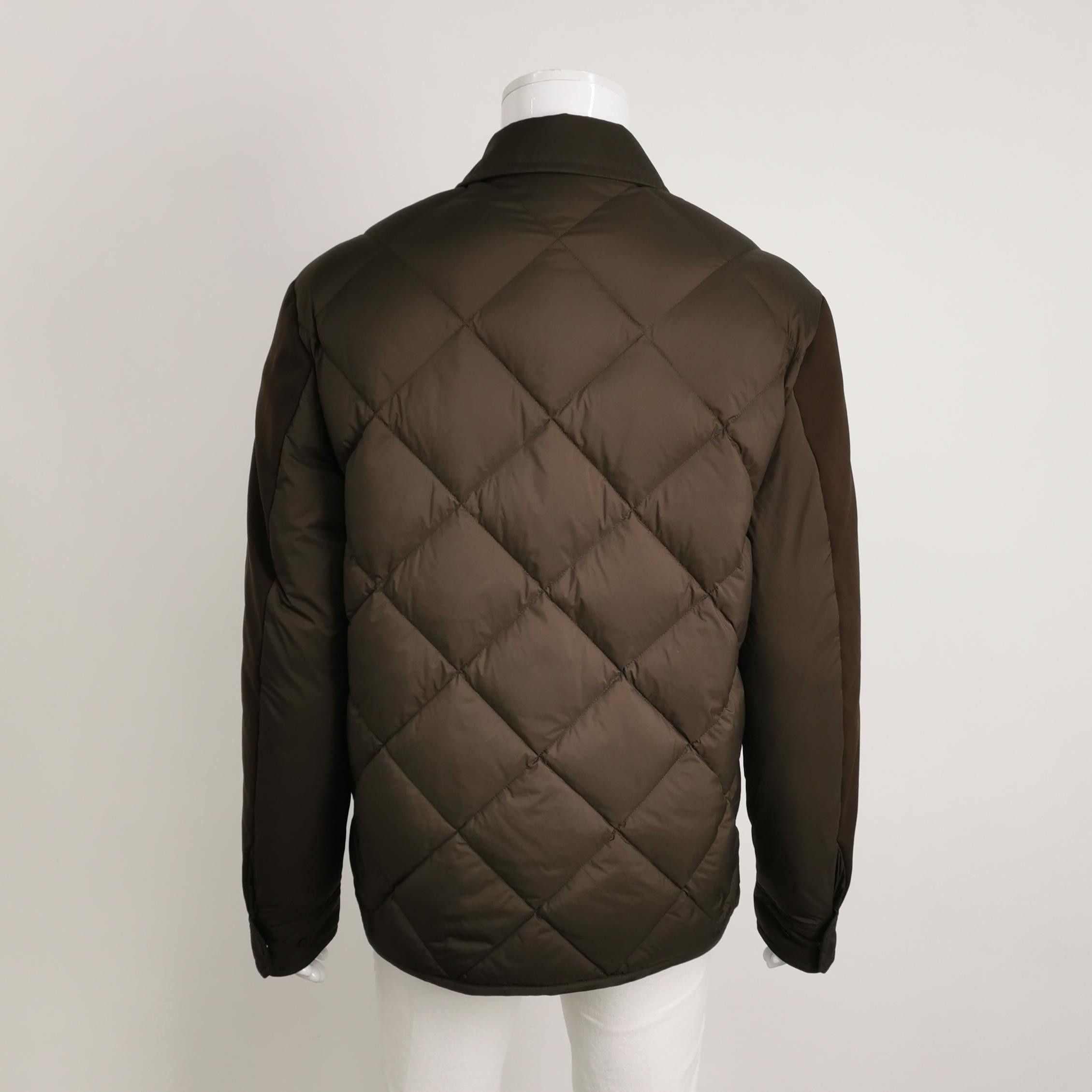 Moncler Moncler Aiguille Quilted Down Jacket Size 4 Size US XL / EU 56 / 4 - 2 Thumbnail
