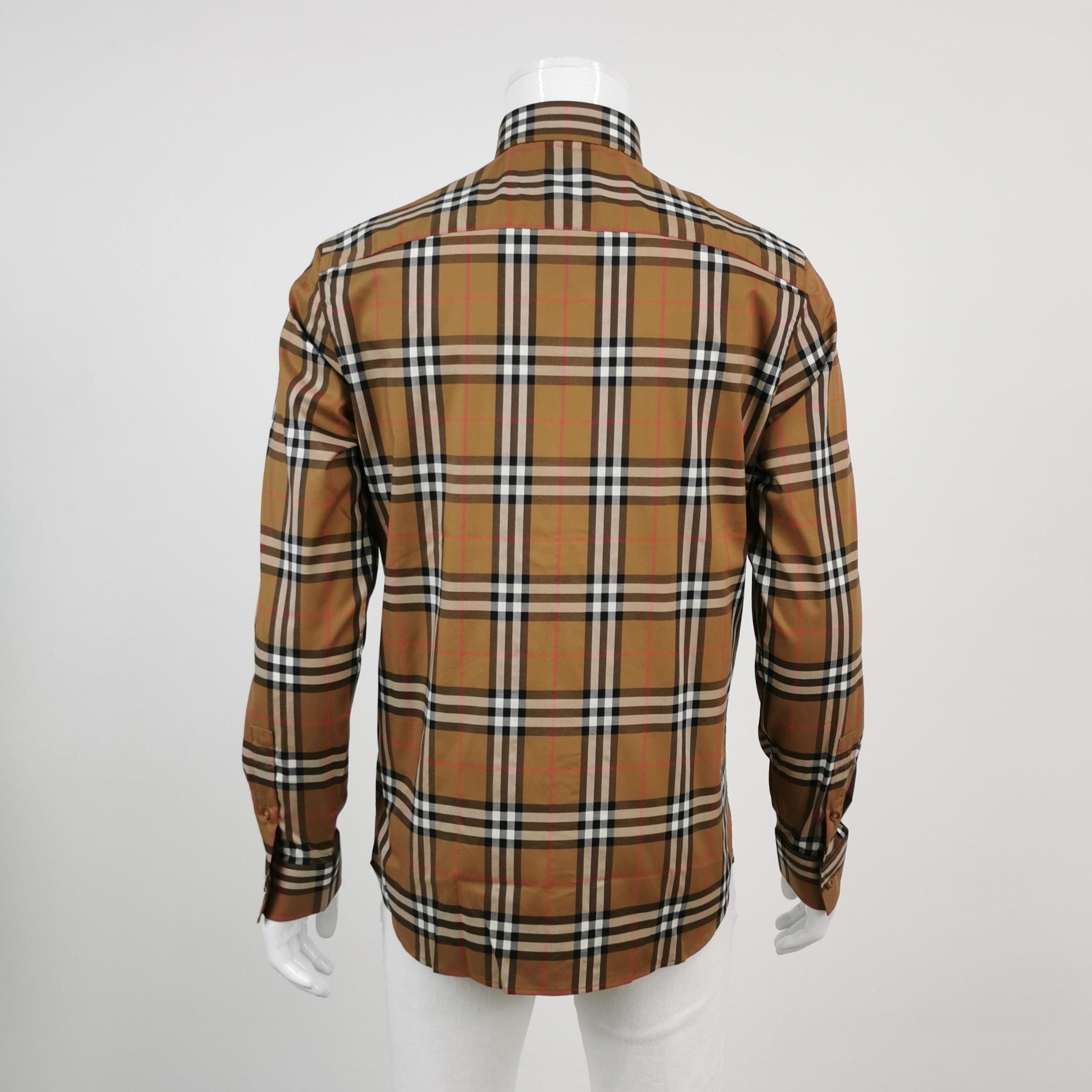Burberry Burberry Contrast Check Button Up Shirt Size M Size US M / EU 48-50 / 2 - 2 Thumbnail