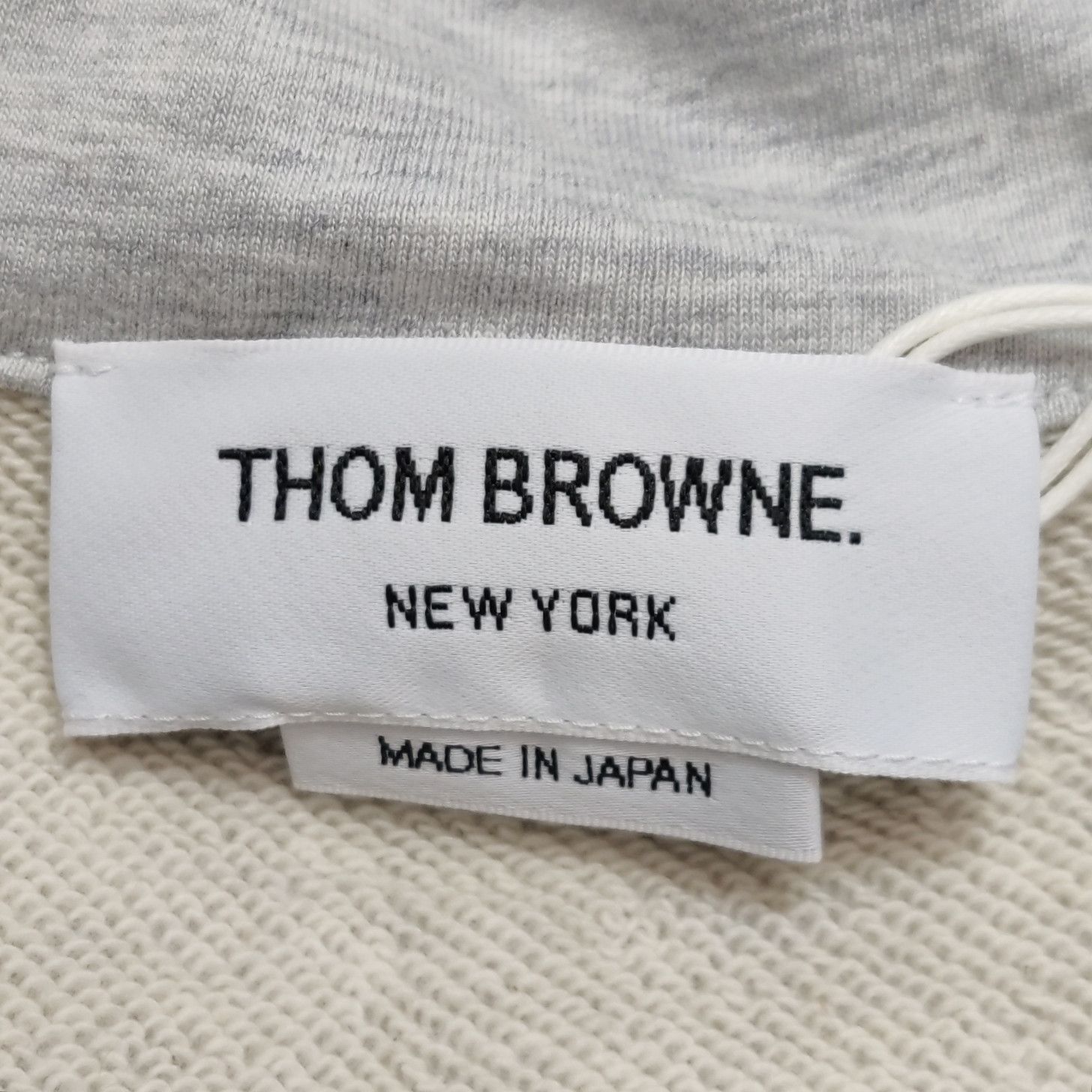 Thom Browne Thom Browne Tonal 4-Bar Loopback Zip Hoodie 40 Size US M / EU 48-50 / 2 - 5 Thumbnail