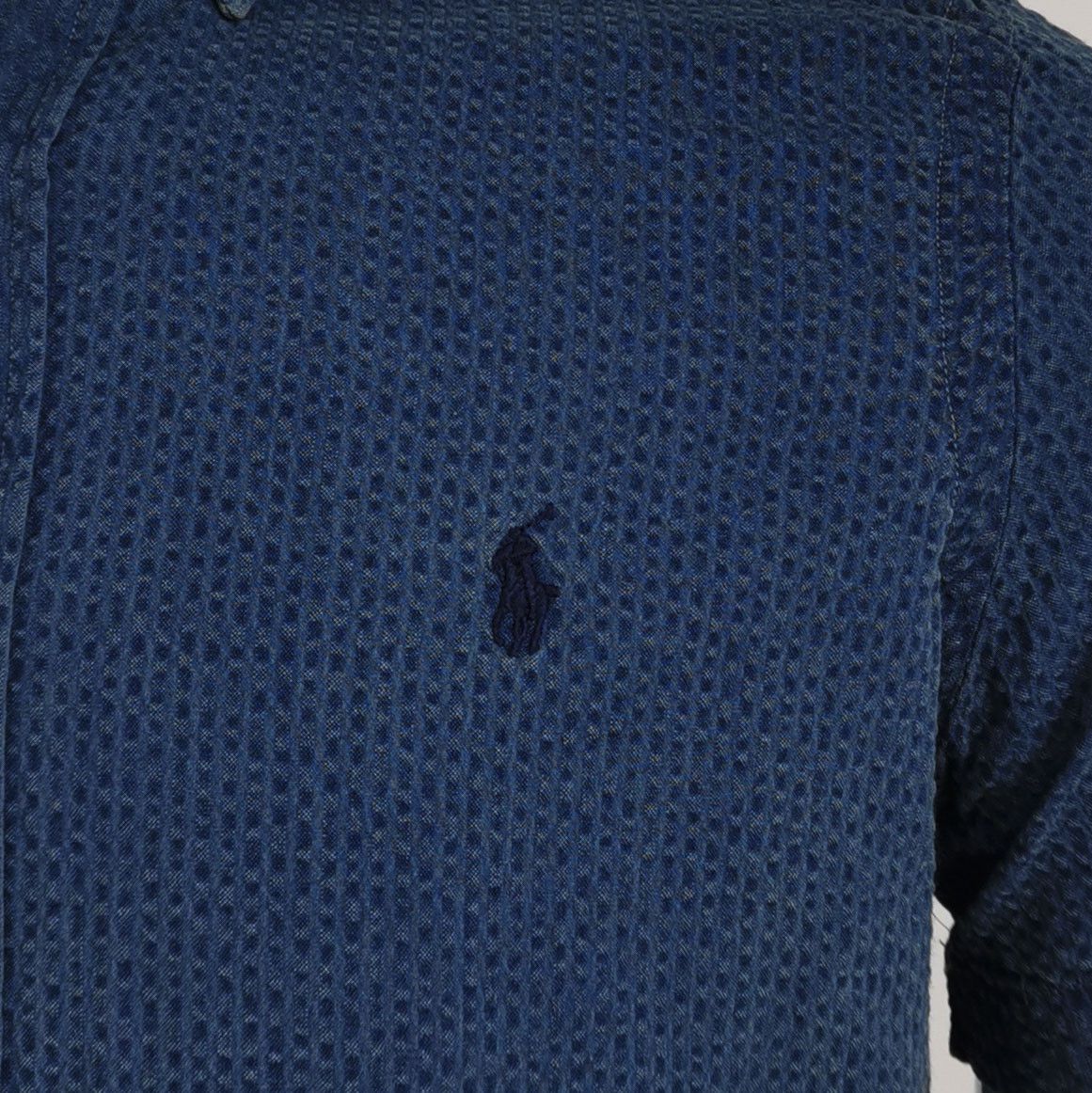 Polo Ralph Lauren Polo Ralph Lauren Blue Pattern Short Sleeve Shirt XS Size US XS / EU 42 / 0 - 3 Thumbnail