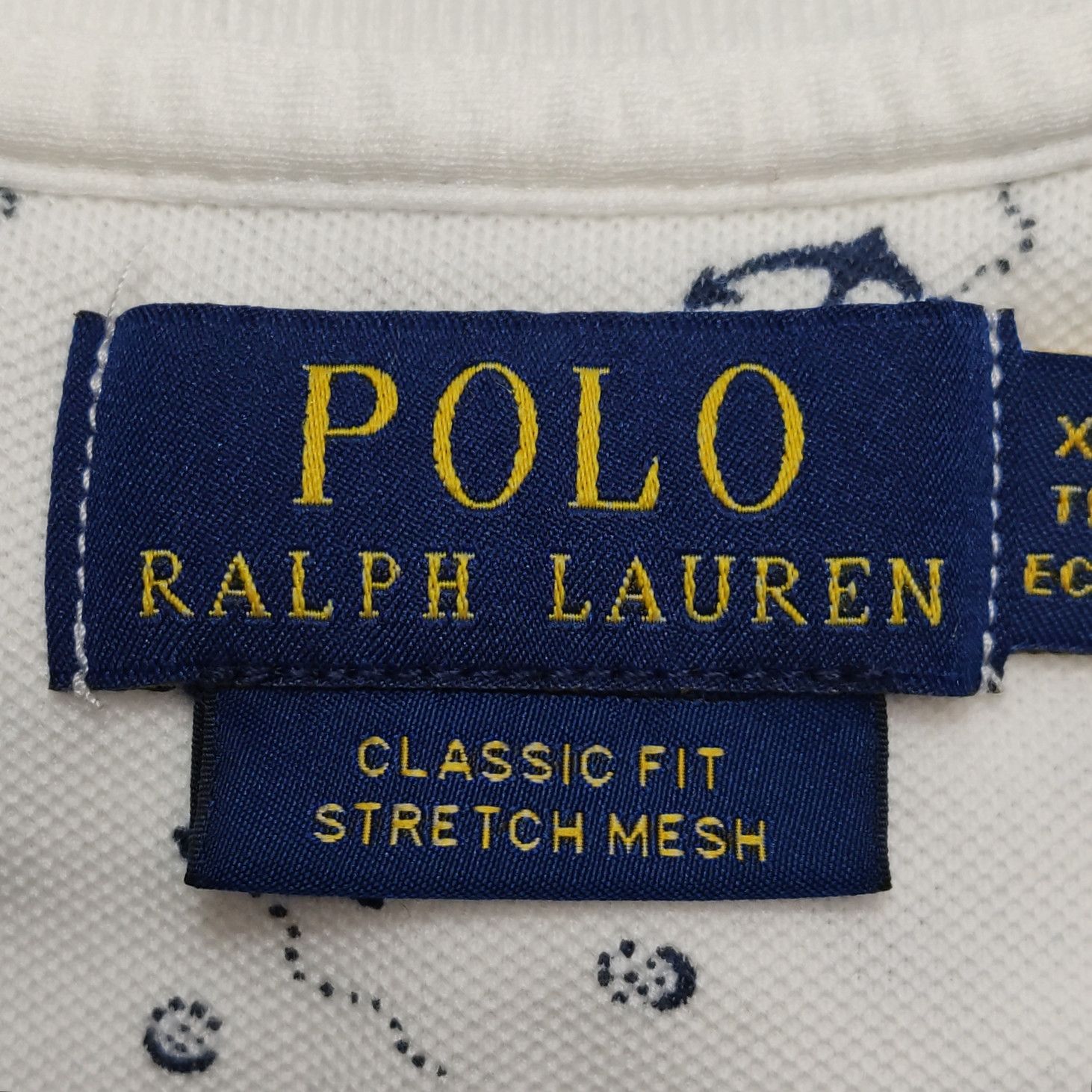 Polo Ralph Lauren Polo Ralph Lauren Anchor Print Polo Shirt XS Size US XS / EU 42 / 0 - 6 Thumbnail