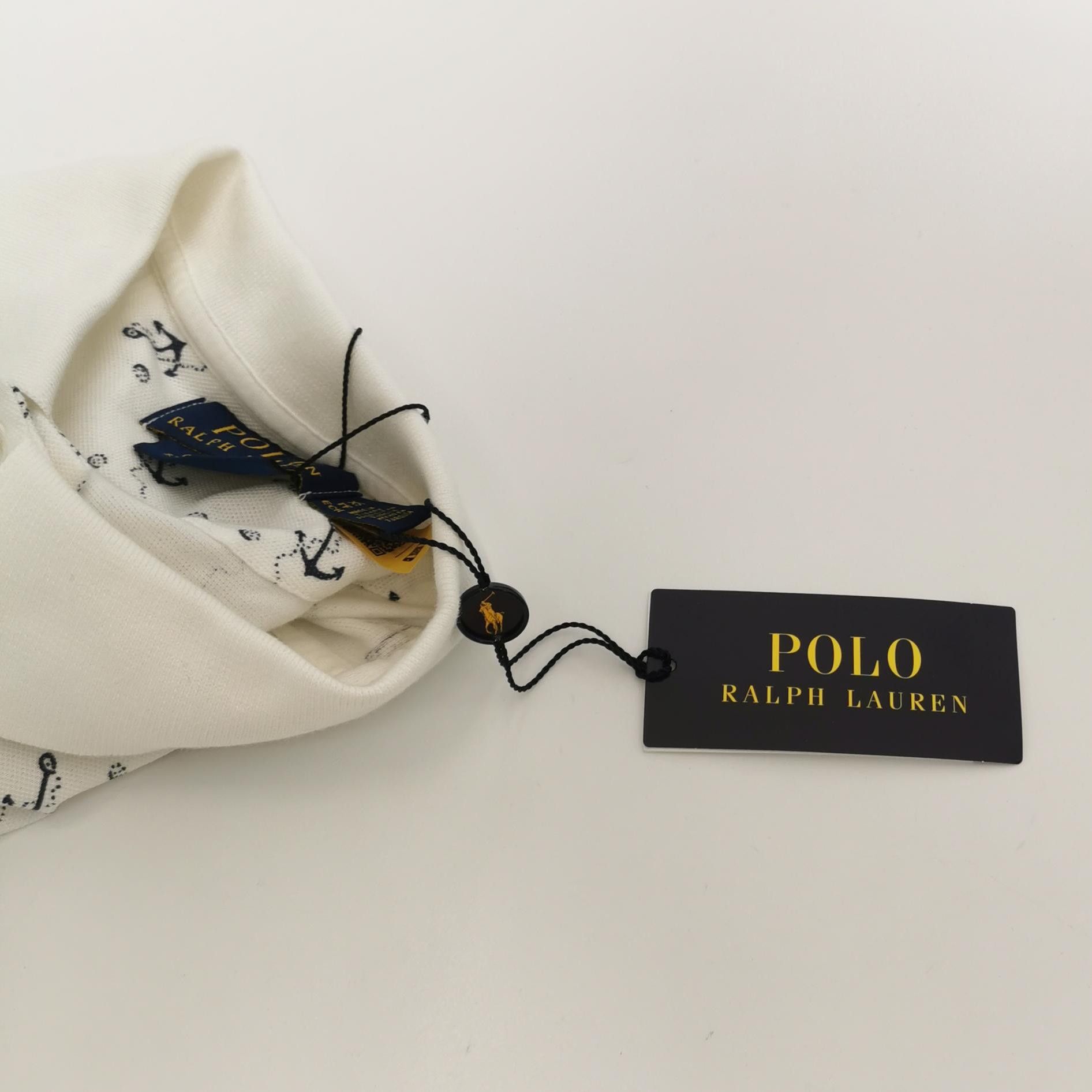 Polo Ralph Lauren Polo Ralph Lauren Anchor Print Polo Shirt XS Size US XS / EU 42 / 0 - 4 Thumbnail