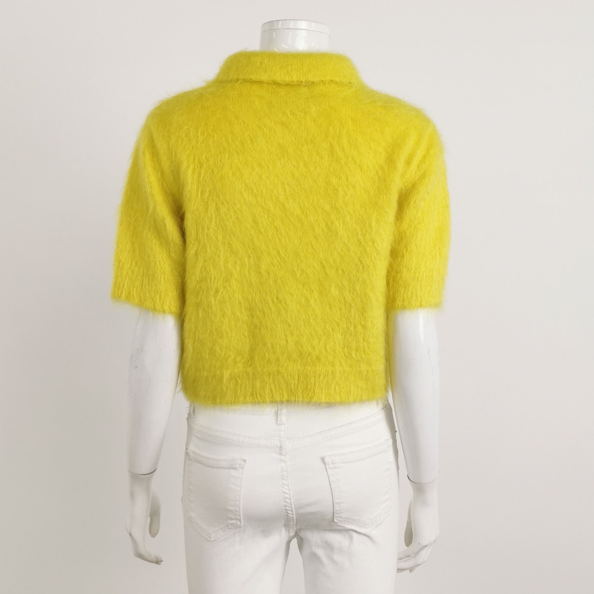 Gucci Gucci Mohair Blend Polo Sweater L Size L / US 10 / IT 46 - 2 Thumbnail
