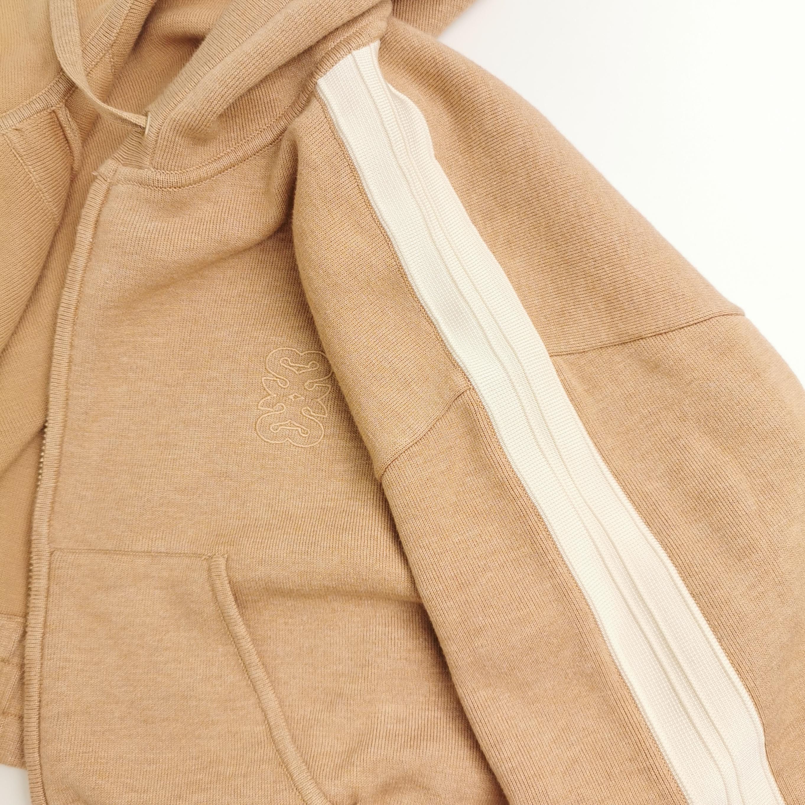 Sandro Sandro Cropped Logo Zip Hoodie FR 36 Size XS / US 0-2 / IT 36-38 - 3 Thumbnail