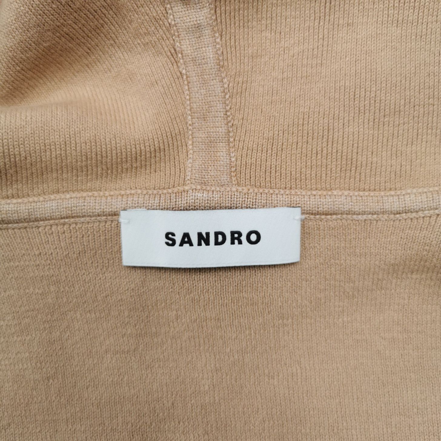 Sandro Sandro Cropped Logo Zip Hoodie FR 36 Size XS / US 0-2 / IT 36-38 - 5 Thumbnail