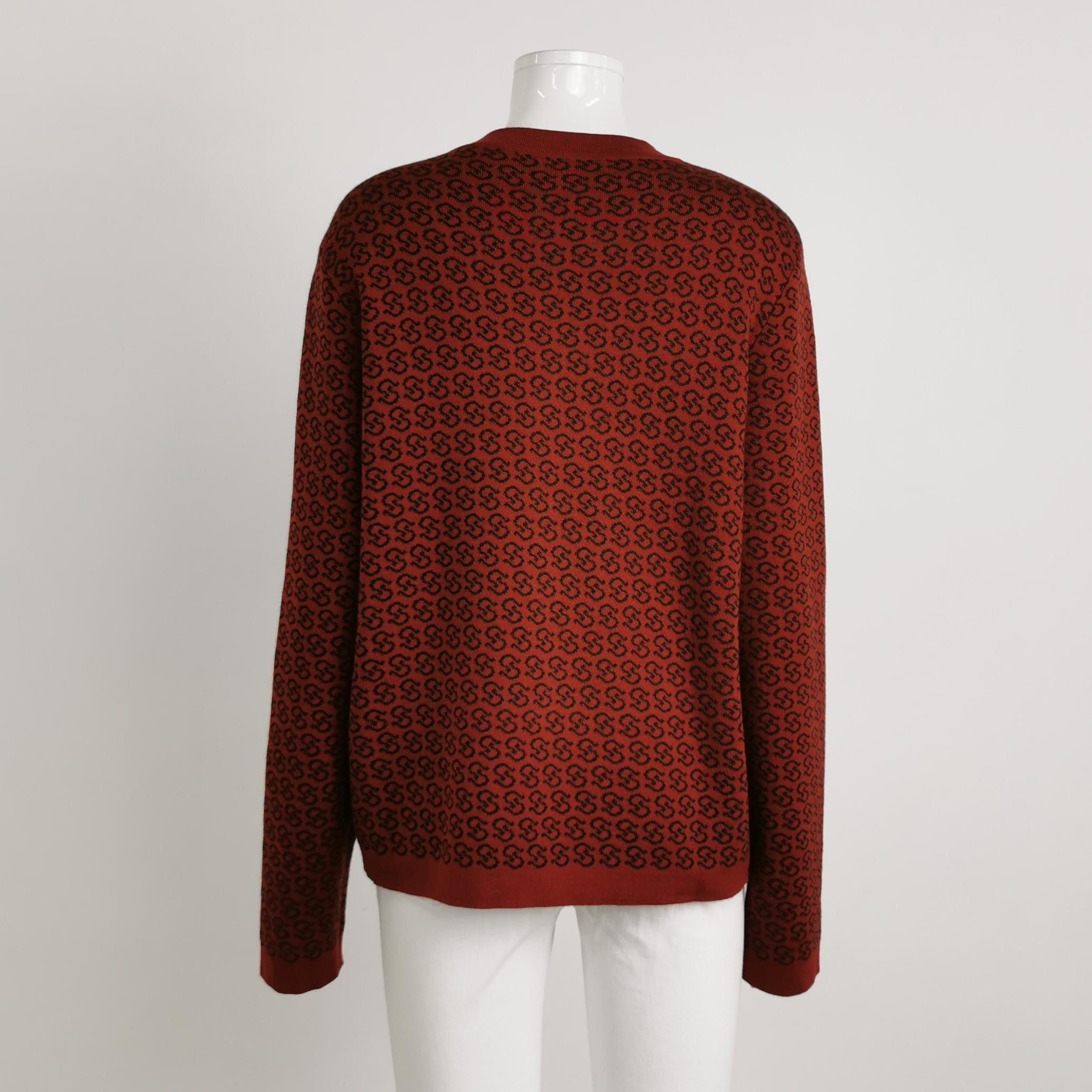 Salvatore Ferragamo Salvatore Ferragamo Monogram Wool Jacket L Size L / US 10 / IT 46 - 2 Thumbnail