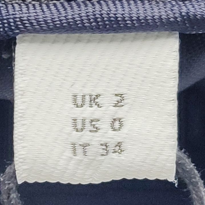 Burberry Burberry Blue Solid Trousers US 0 Size 24" / US 00 / IT 34 - 7 Thumbnail
