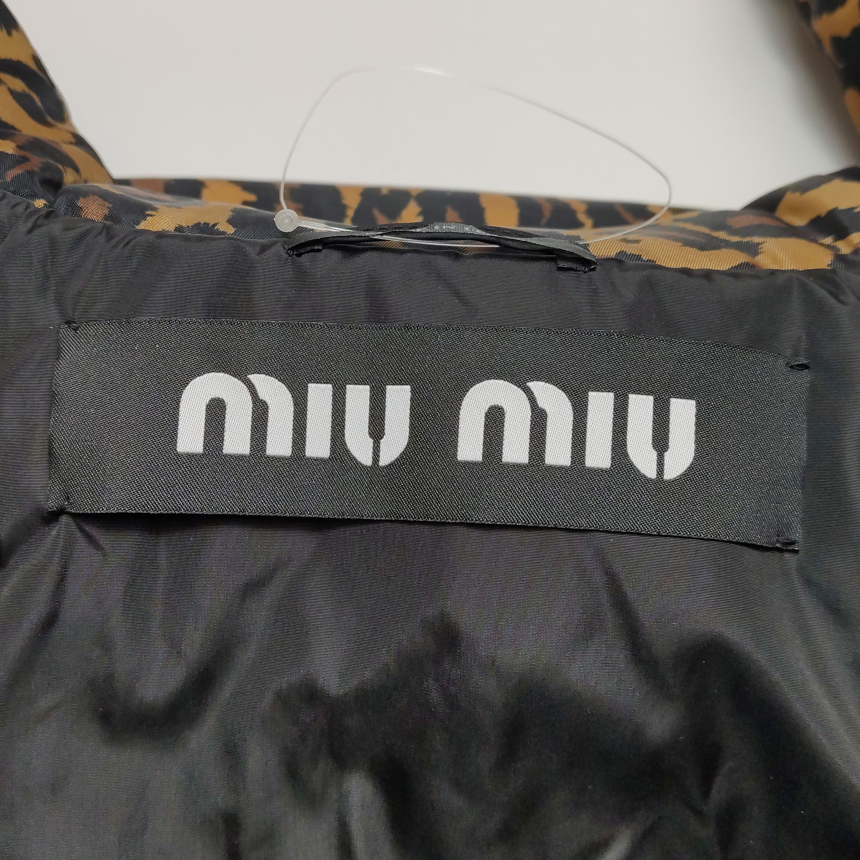 Miu Miu Miu Miu Leopard Print Down Jacket IT 36 Size XS / US 0-2 / IT 36-38 - 5 Thumbnail