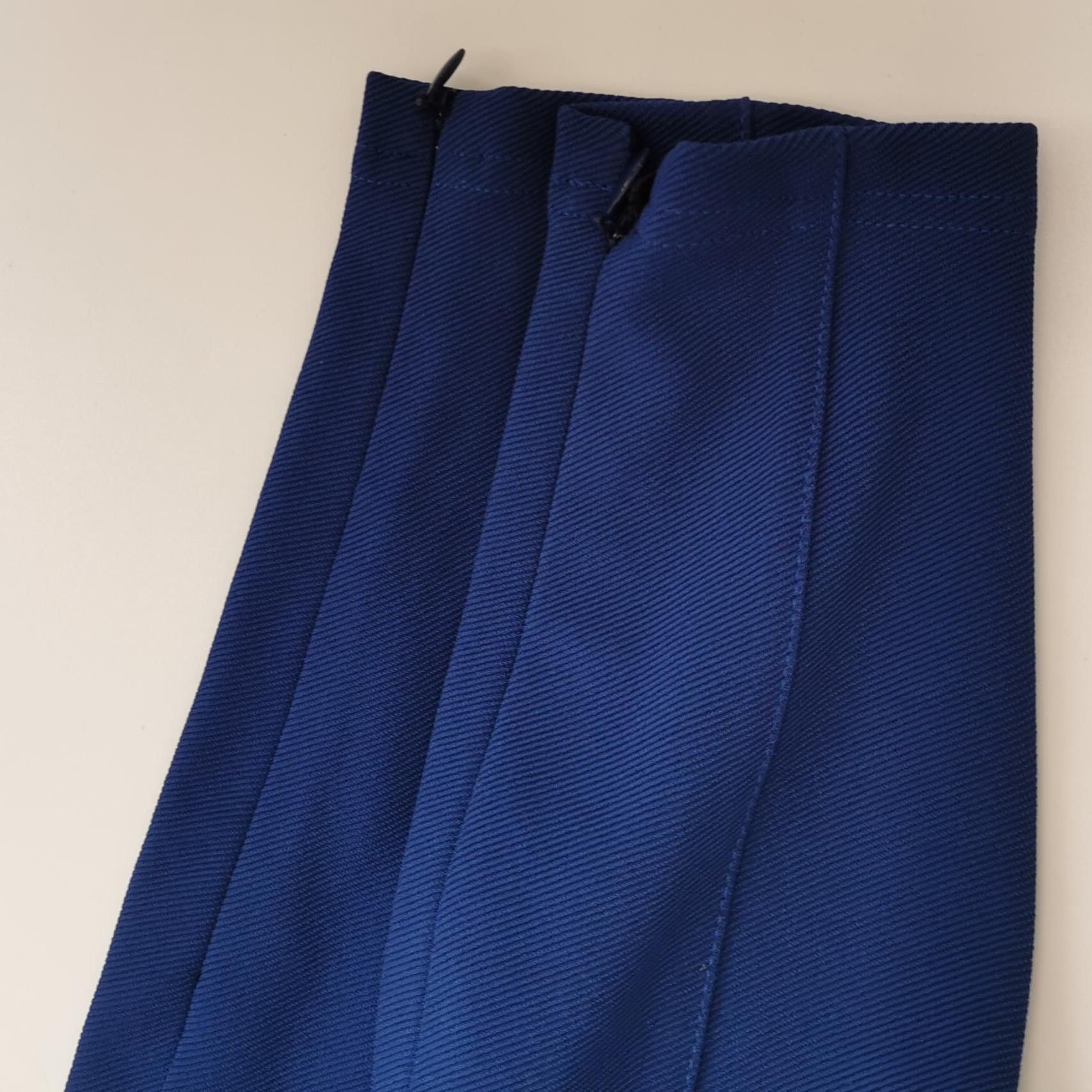 Burberry Burberry Blue Zip-Hem Trousers IT 34 Size 24" / US 00 / IT 34 - 3 Thumbnail