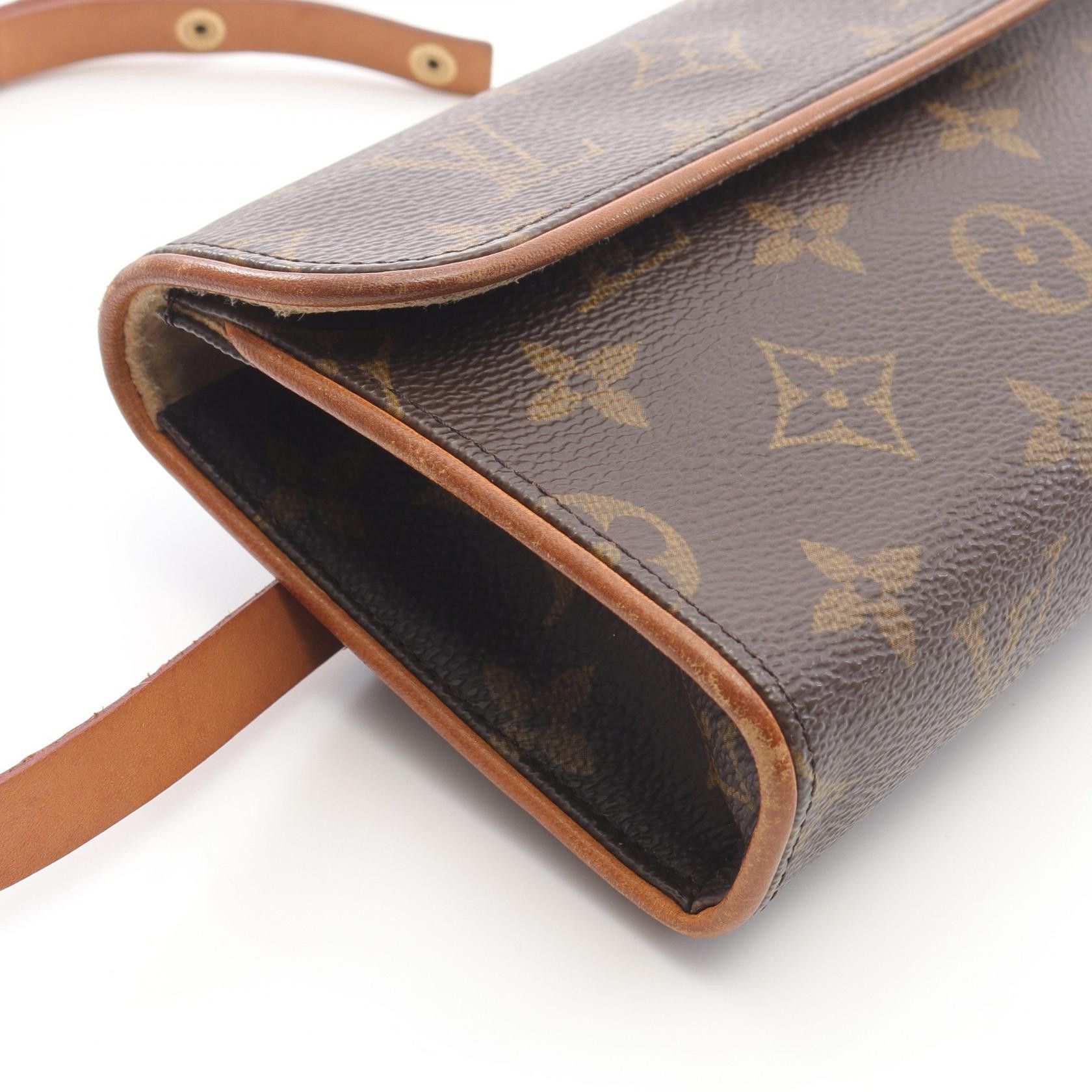 Louis Vuitton Louis Vuitton Louis Vuitton Pochette Florentine Monogram waist bag Textile Belt Bag M51855 DUTY FREE for USA Size ONE SIZE - 8 Thumbnail